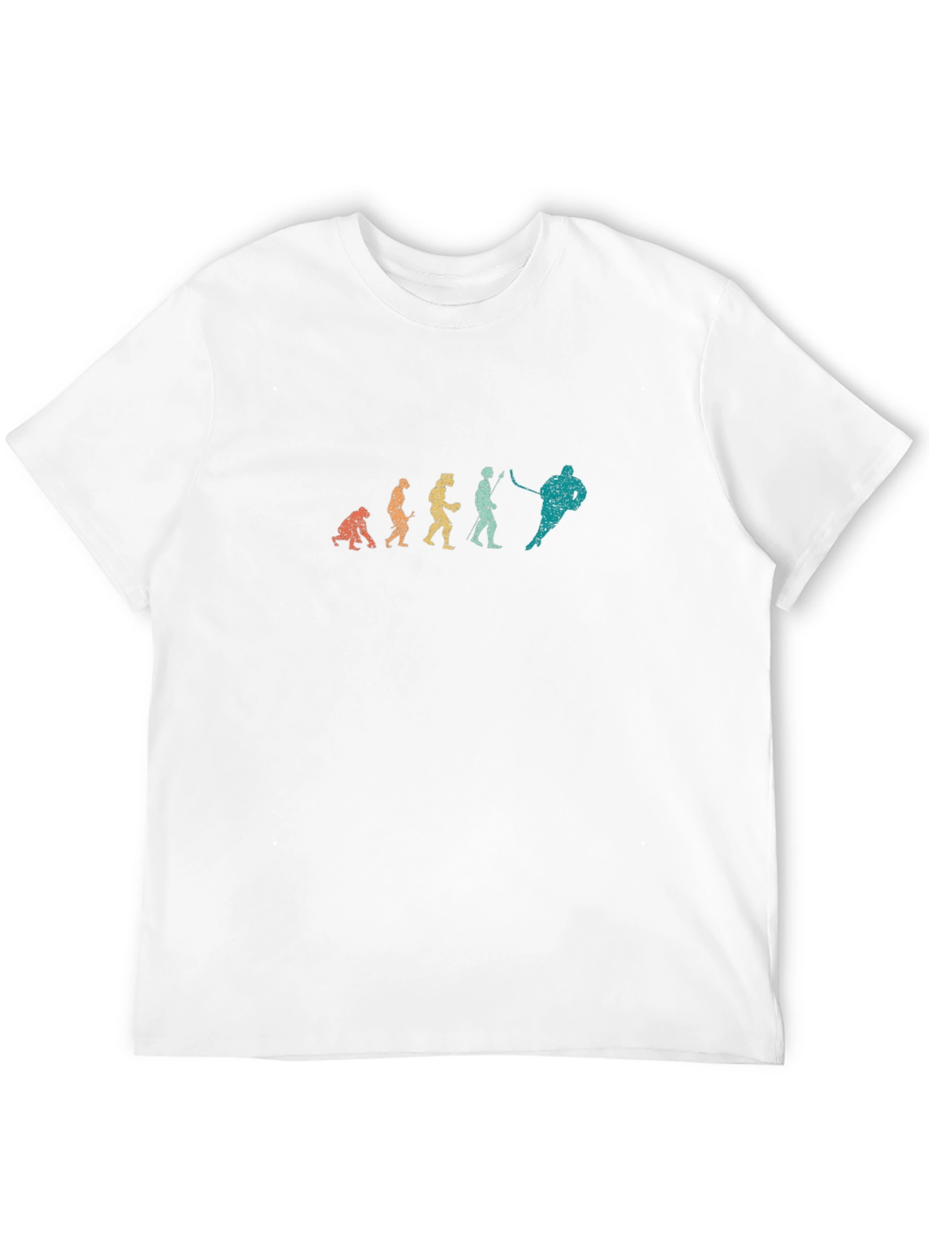 Evolution of Hockey Black T-Shirt