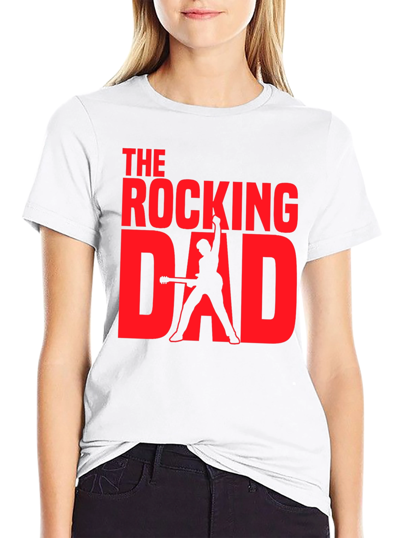 Rocking Dad Graphic Tee - Black