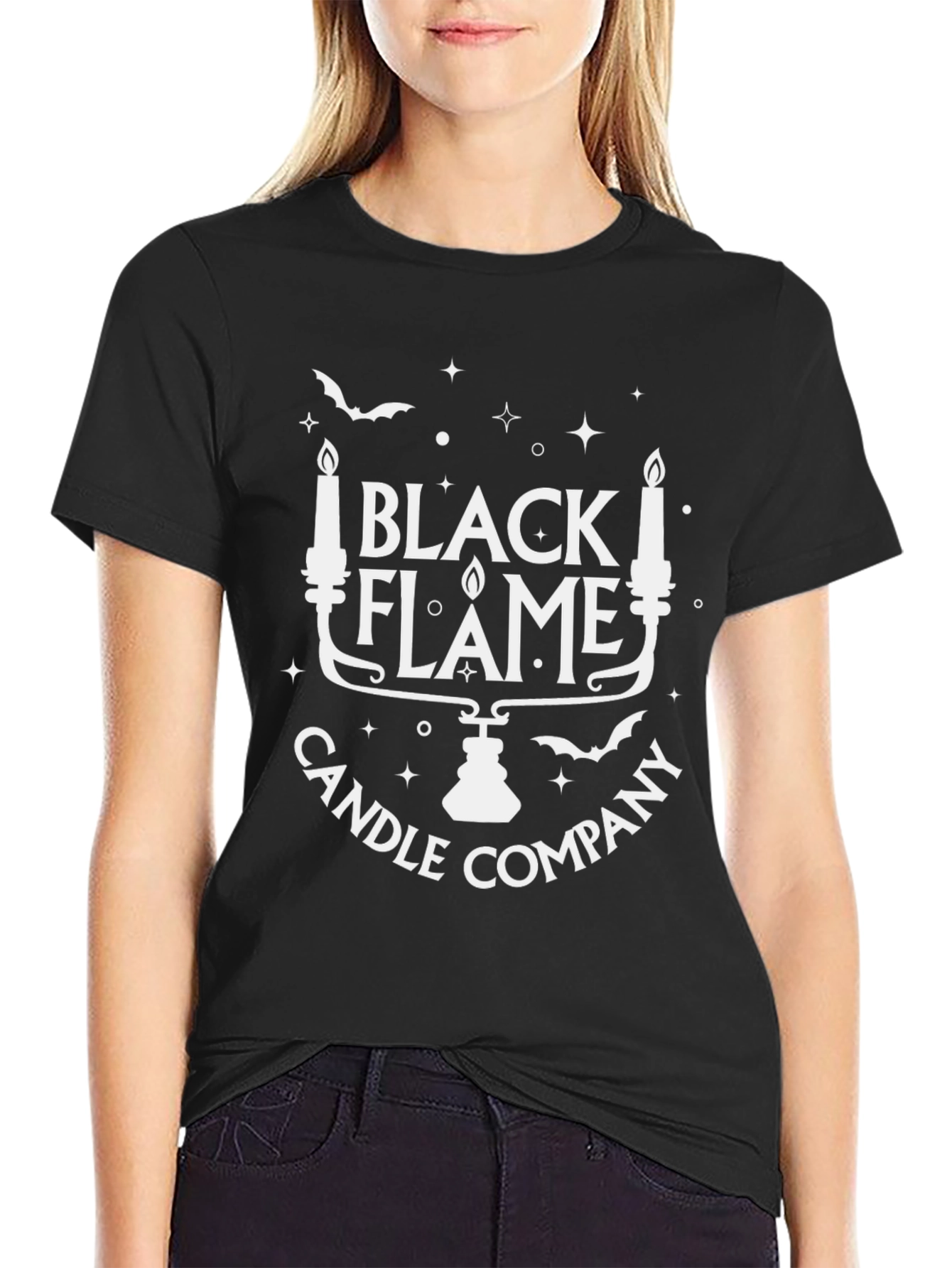 Black Flame Candle Company Graphic T-Shirt
