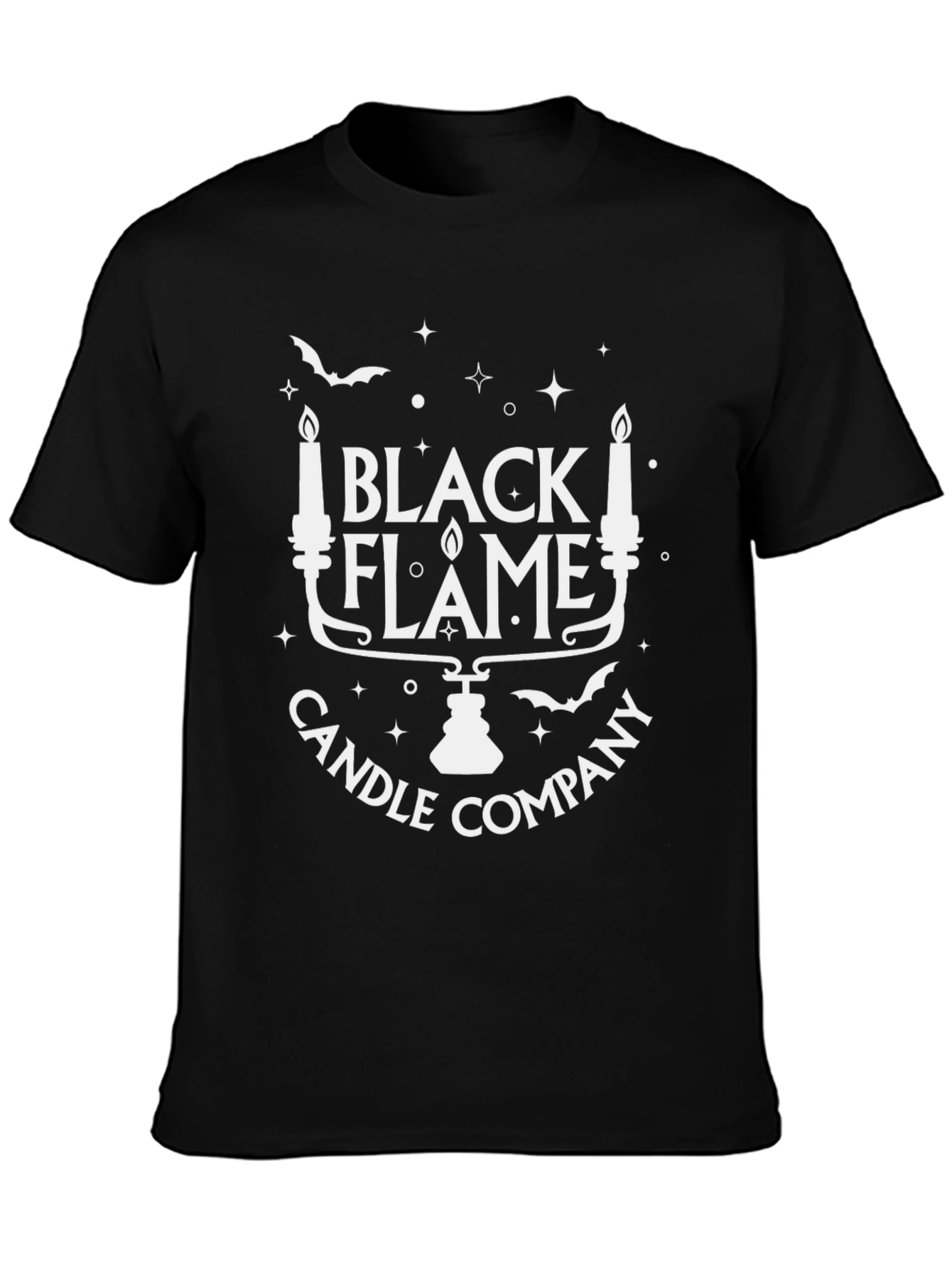 Black Flame Candle Company Graphic T-Shirt