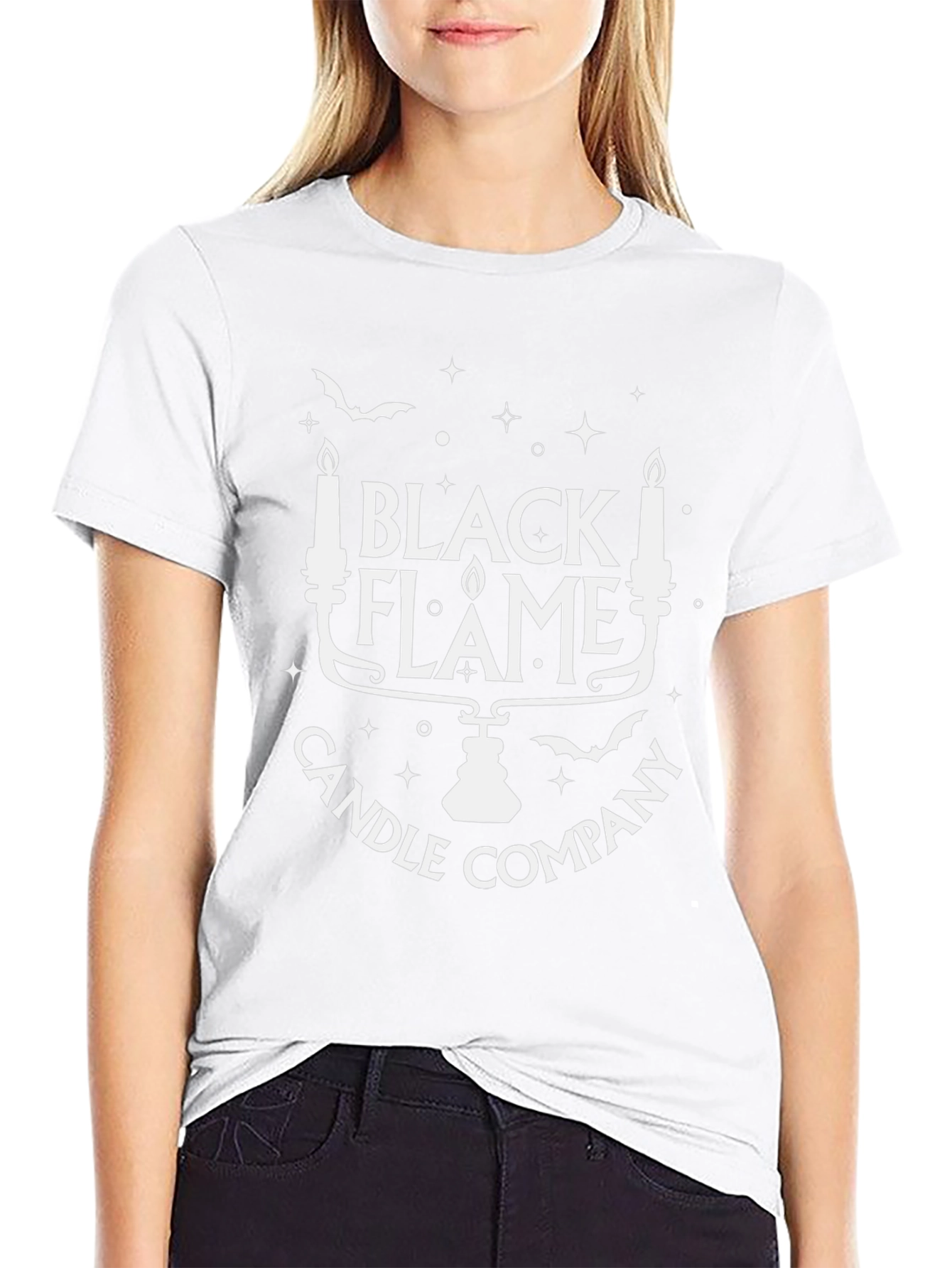 Black Flame Candle Company Graphic T-Shirt