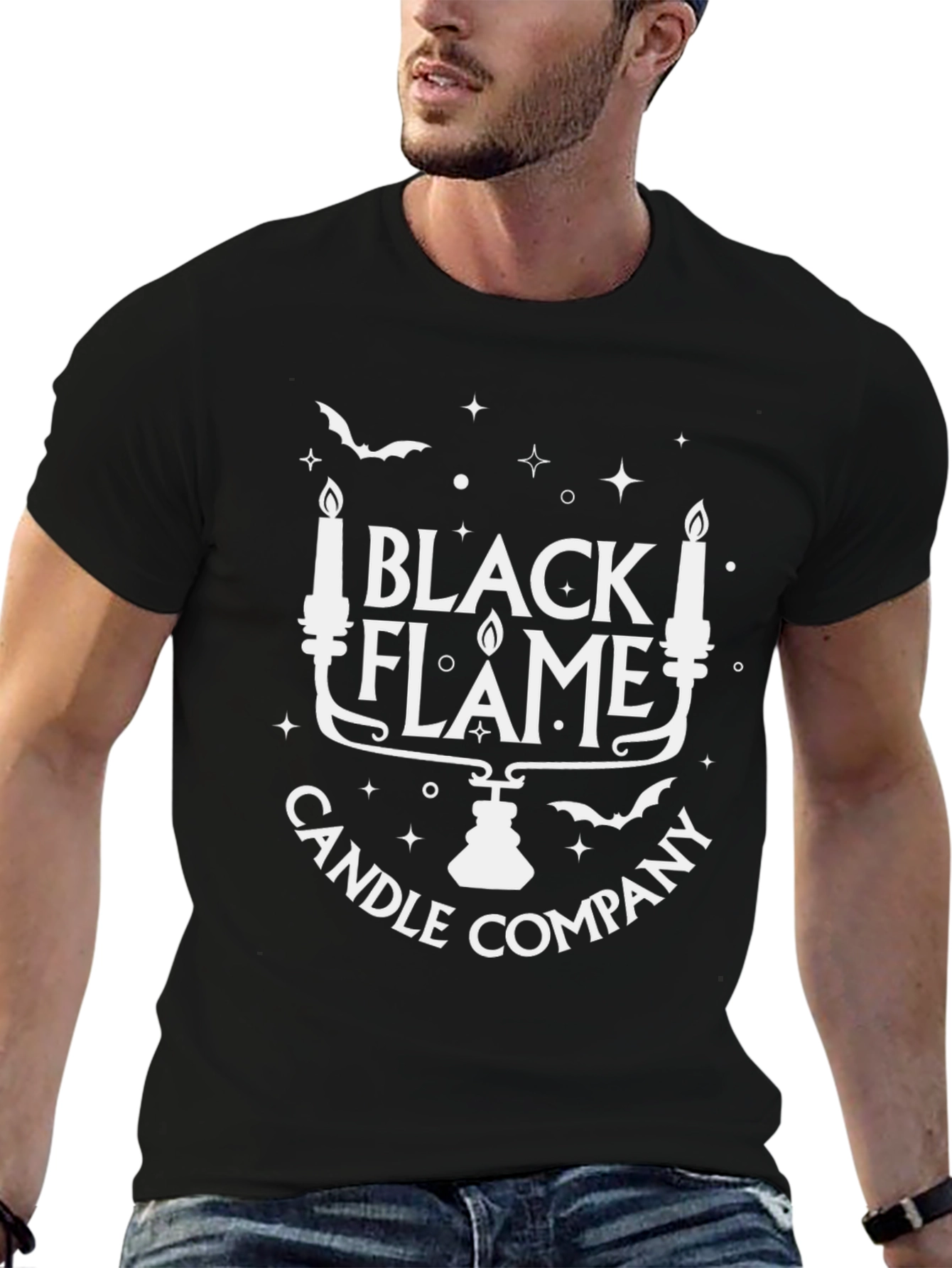 Black Flame Candle Company Graphic T-Shirt