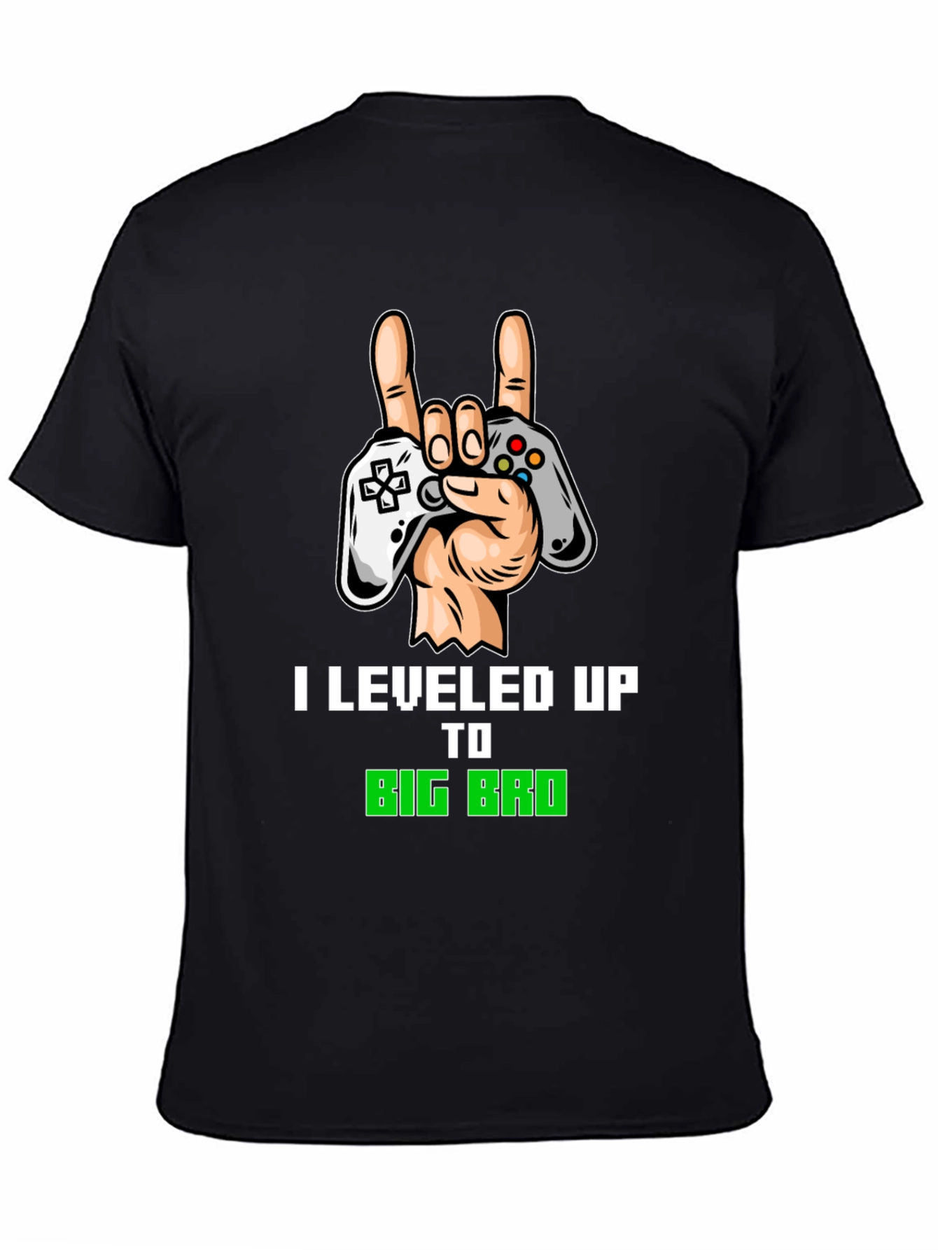 I Leveled Up To Big Bro Gamer T-Shirt