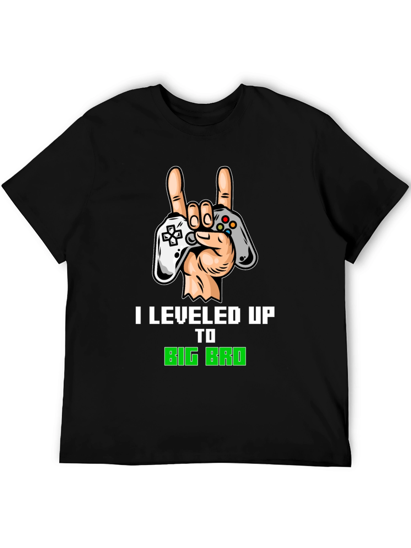 I Leveled Up To Big Bro Gamer T-Shirt