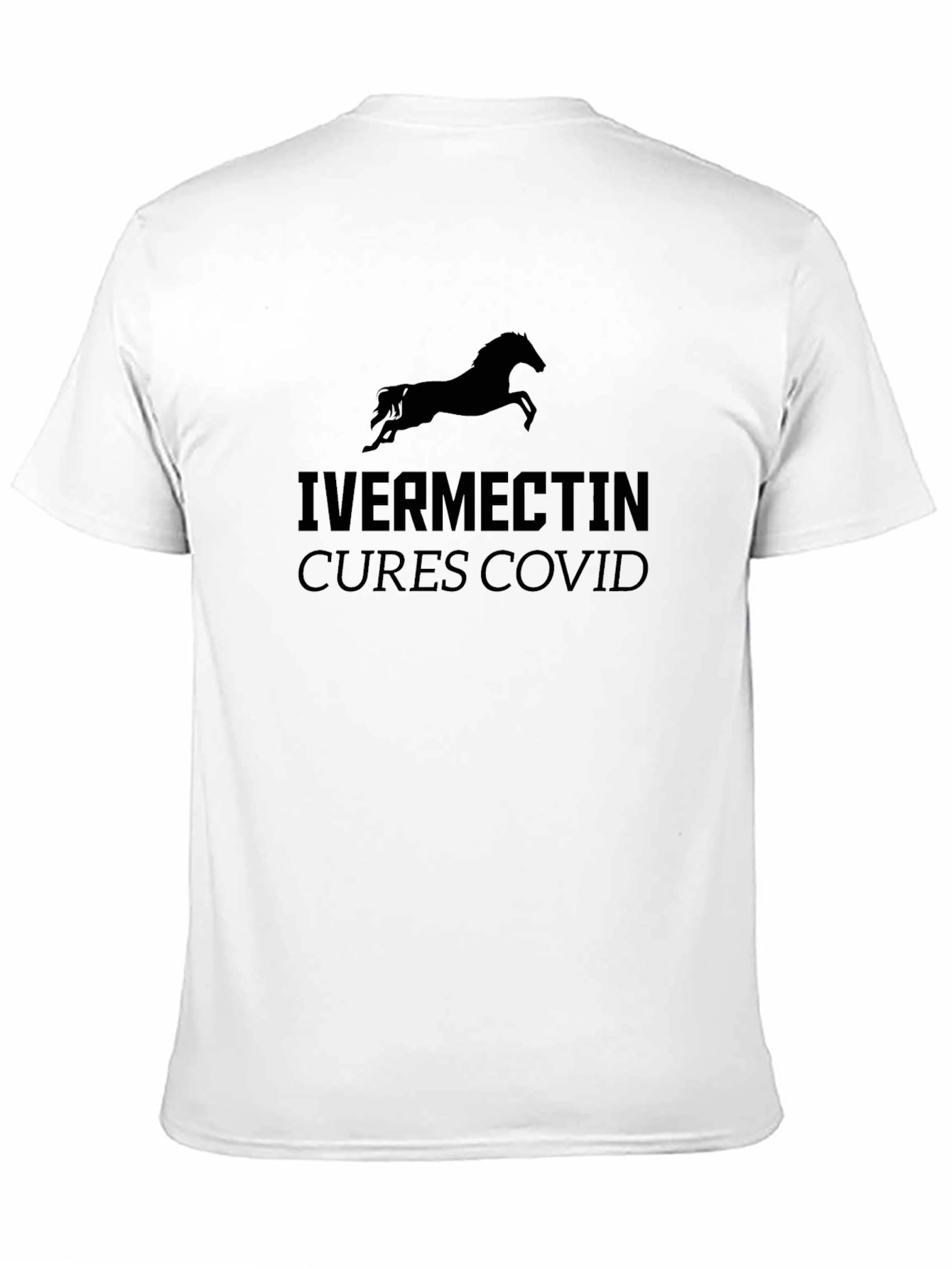 Ivermectin Cures Covid Black T-Shirt