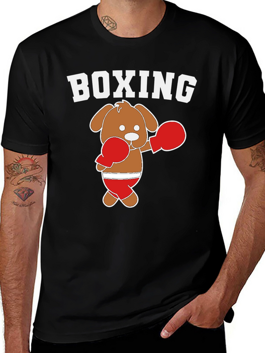 Boxing Dog Graphic Tee