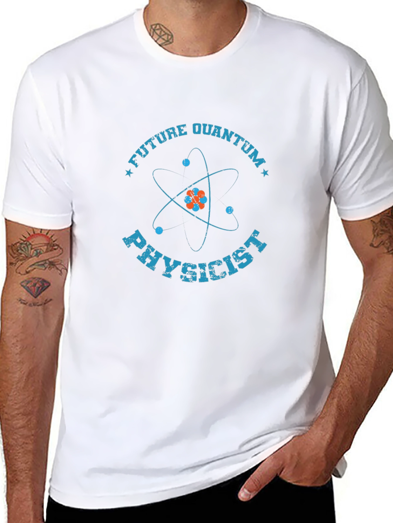 Future Quantum Physicist T-Shirt - Black