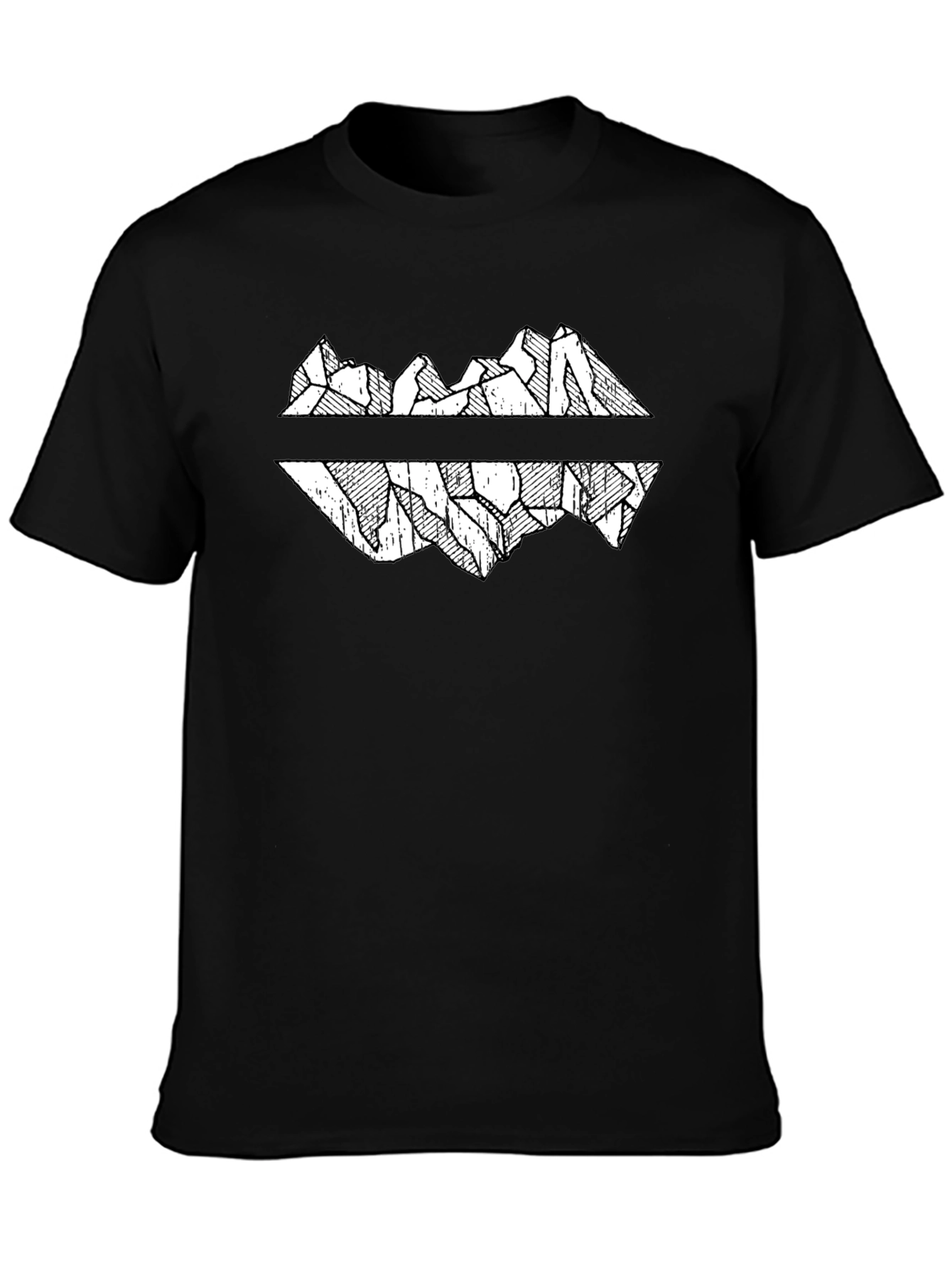 Black Mountain Reflection Graphic Tee