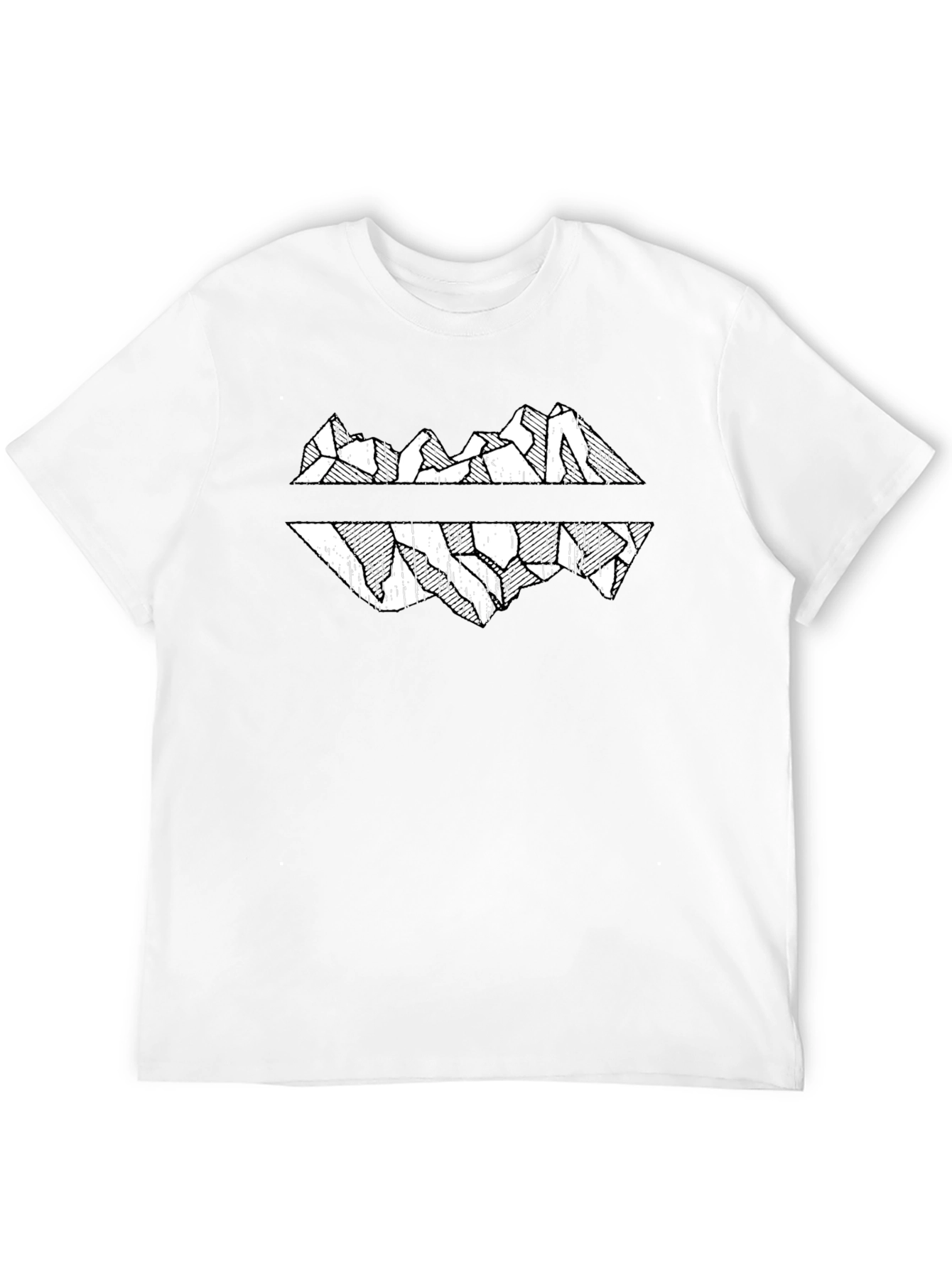 Black Mountain Reflection Graphic Tee