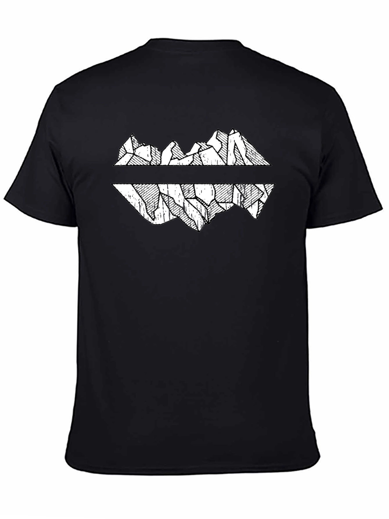 Black Mountain Reflection Graphic Tee