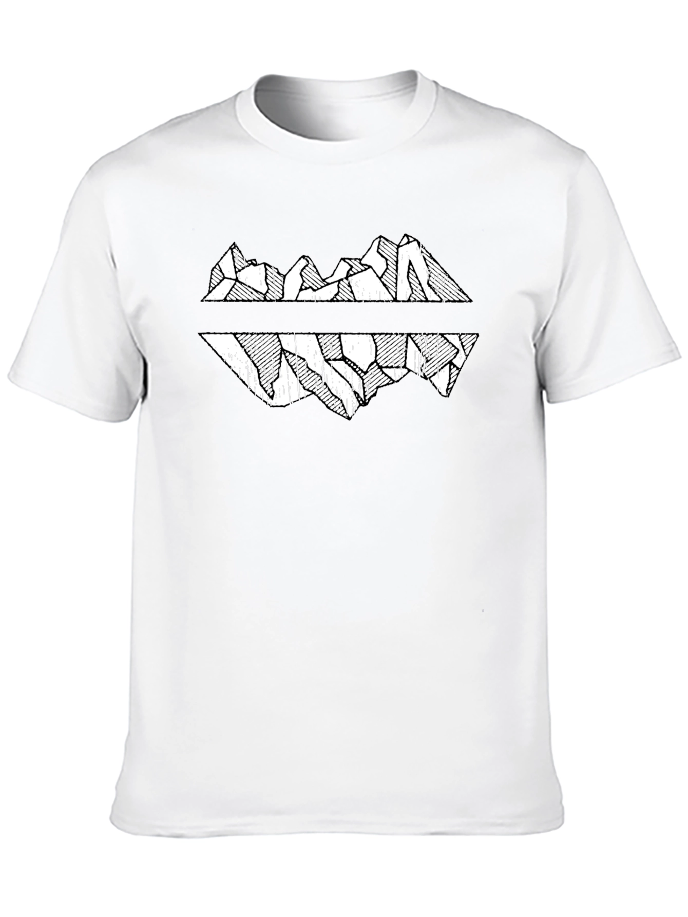 Black Mountain Reflection Graphic Tee