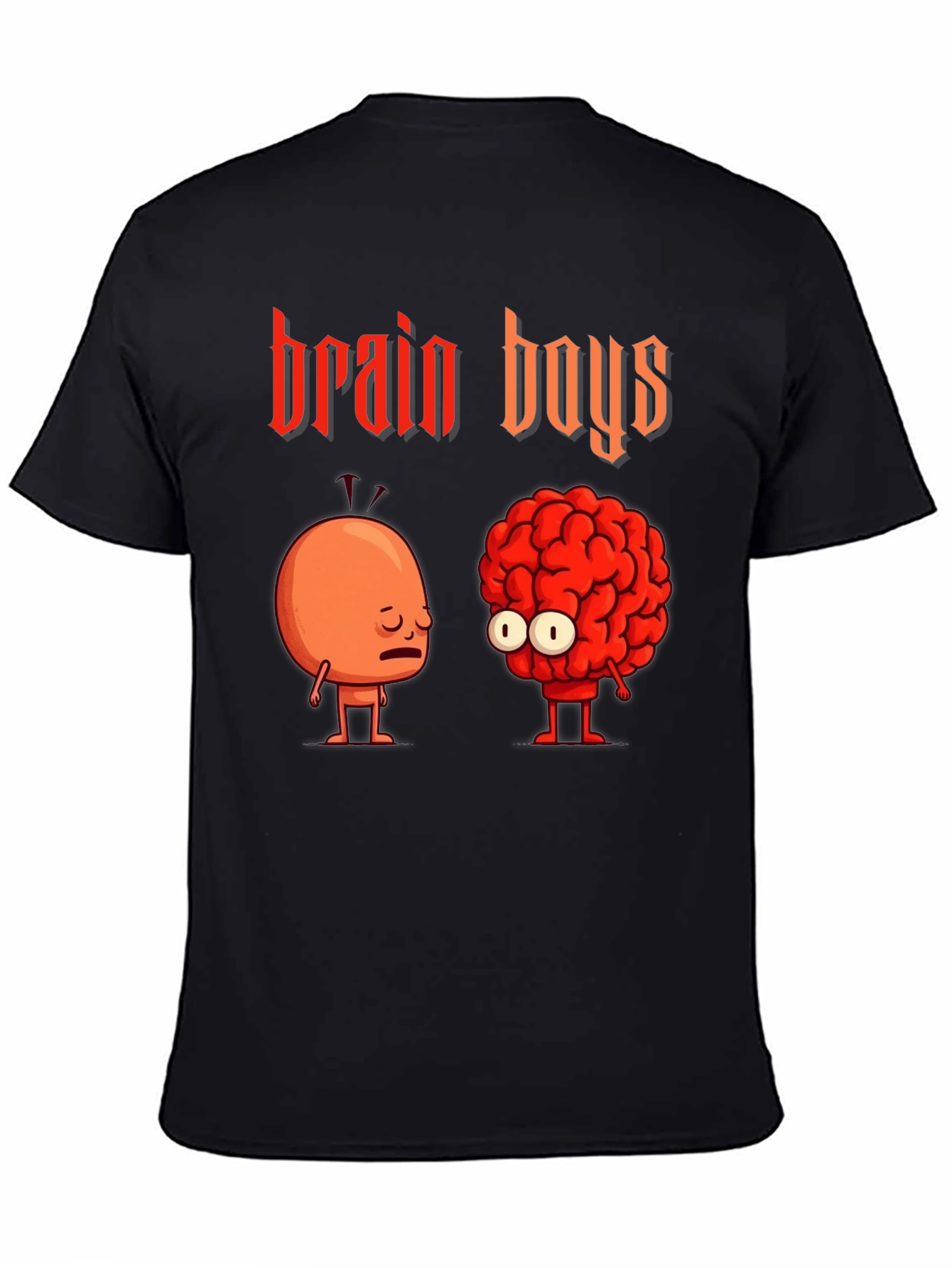 Brain Boys Graphic T-Shirt - Quirky Brain Tee