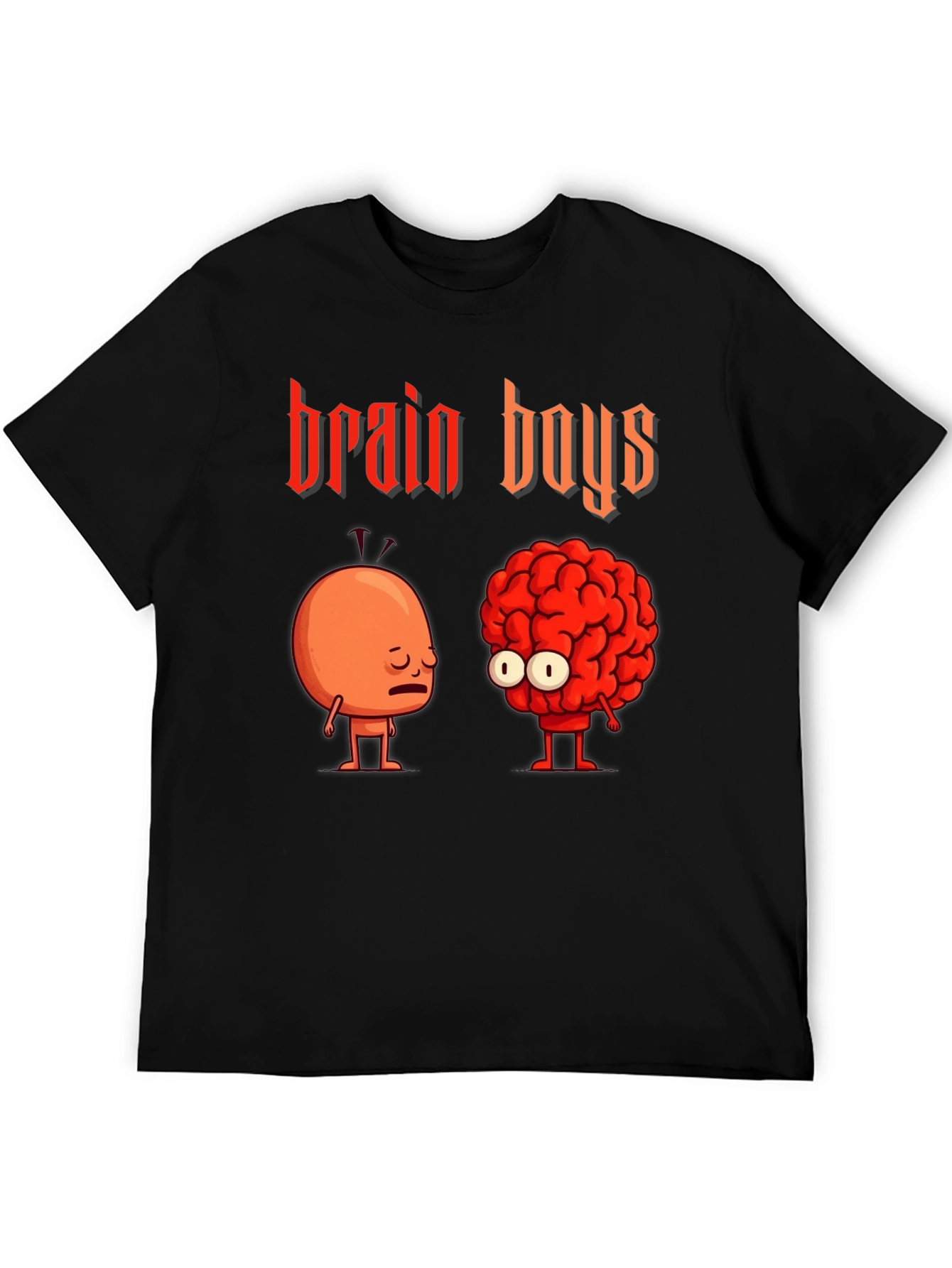 Brain Boys Graphic T-Shirt - Quirky Brain Tee