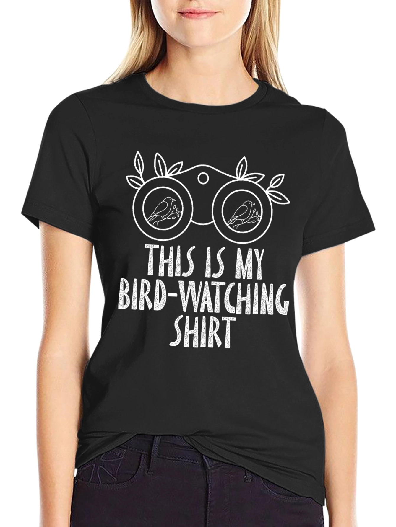 Bird-Watching T-Shirt | Binocular Design