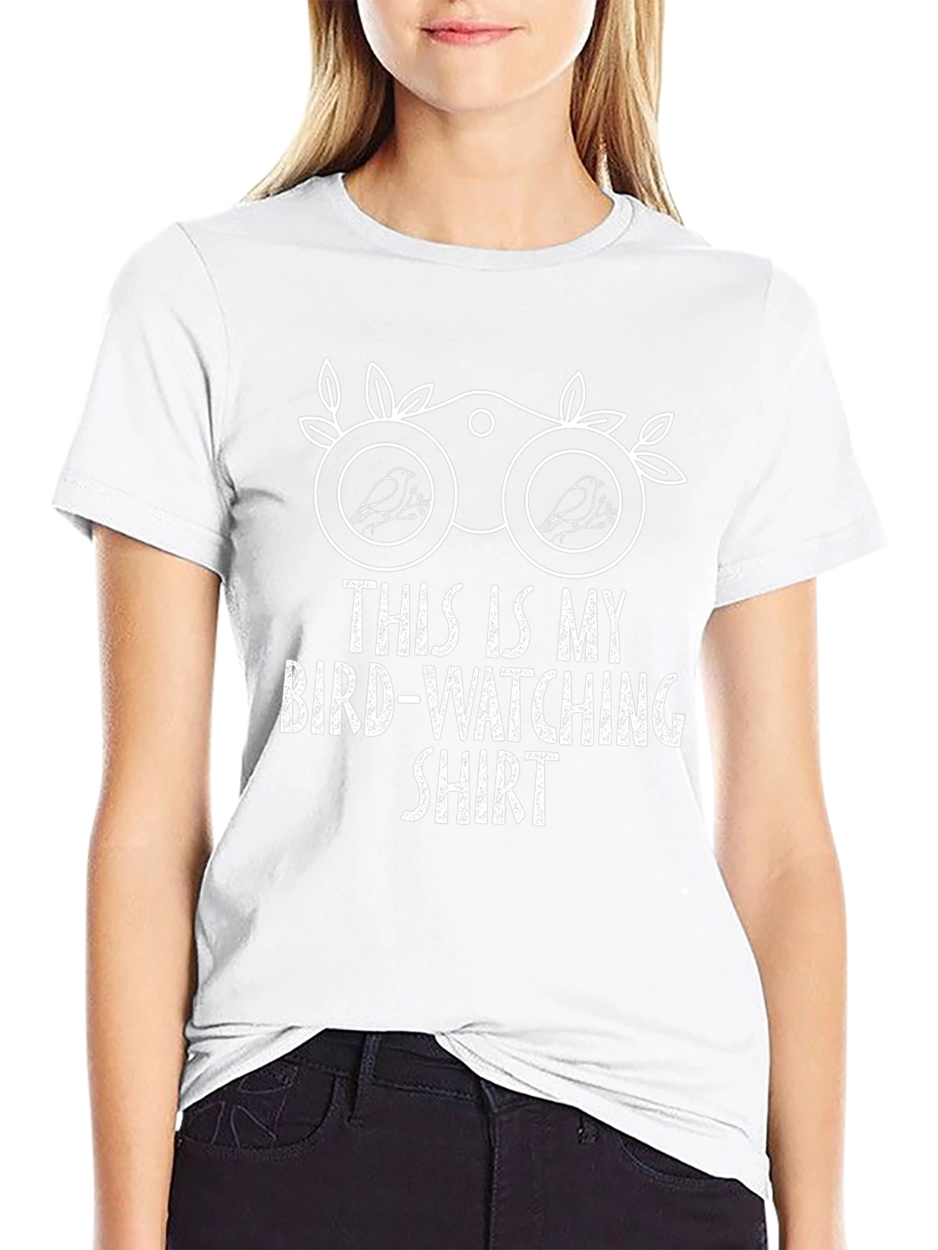 Bird-Watching T-Shirt | Binocular Design