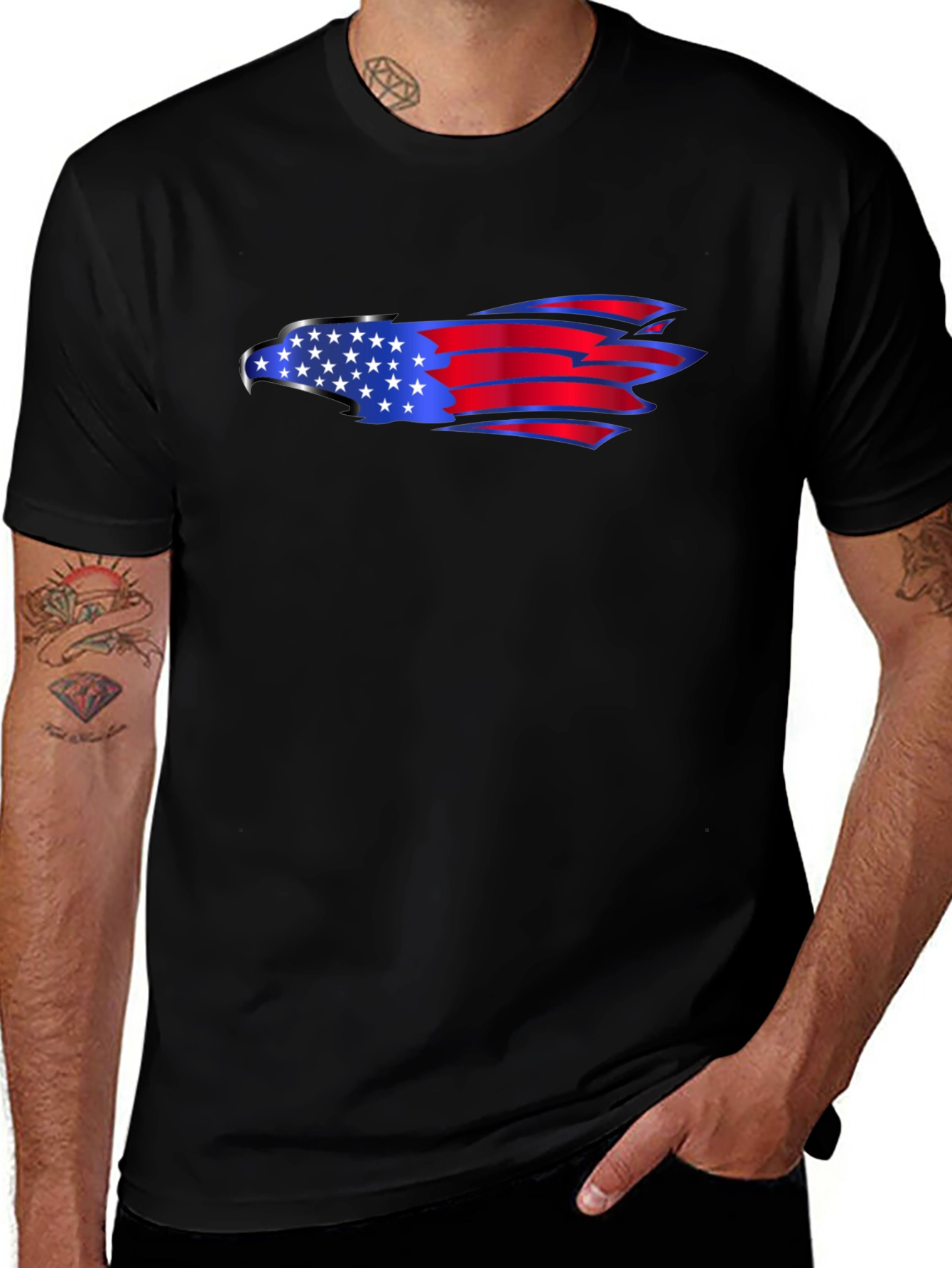 American Eagle Flag T-Shirt