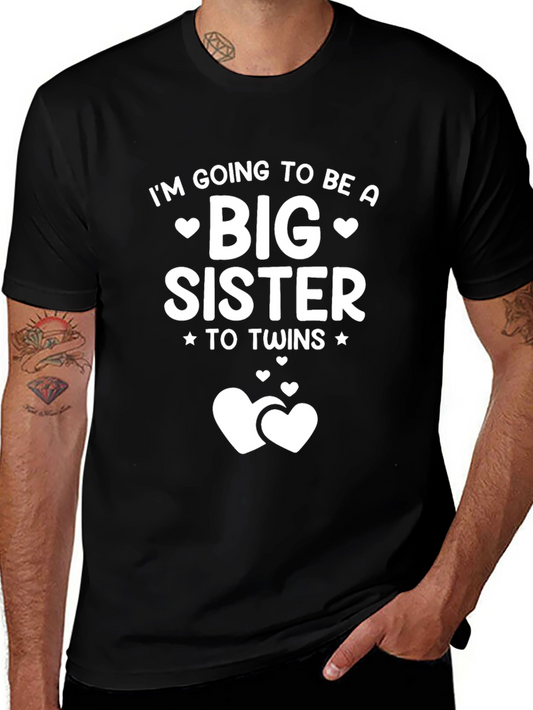 Big Sister to Twins T-Shirt