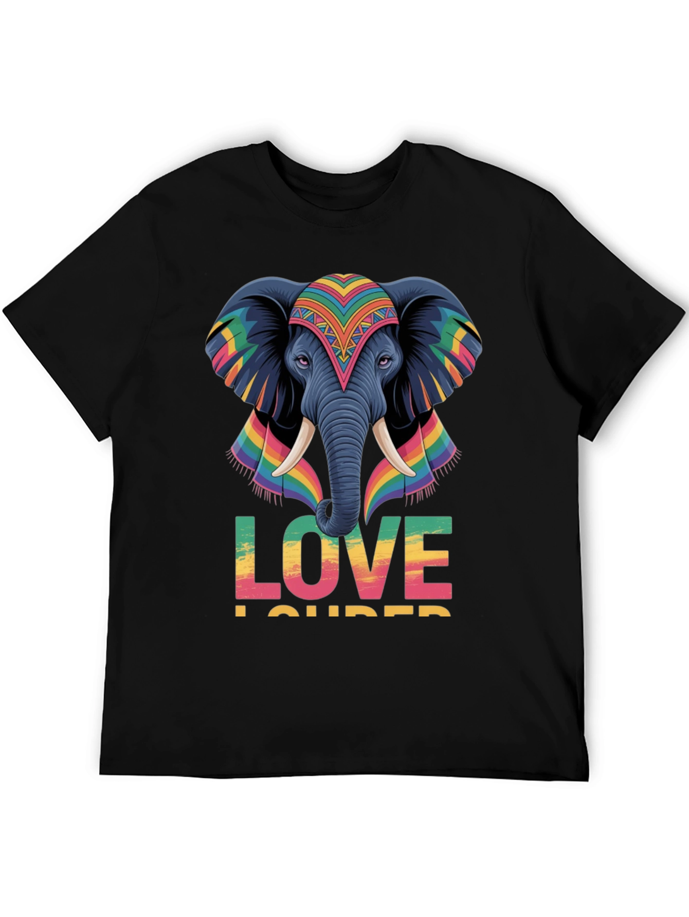 Elephant Love Louder Graphic Tee