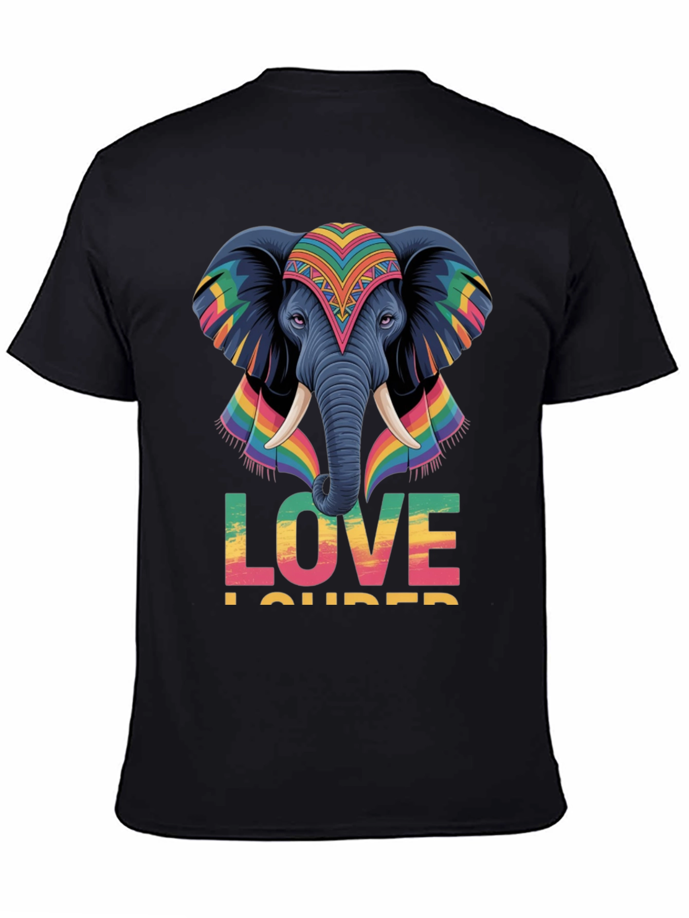 Elephant Love Louder Graphic Tee
