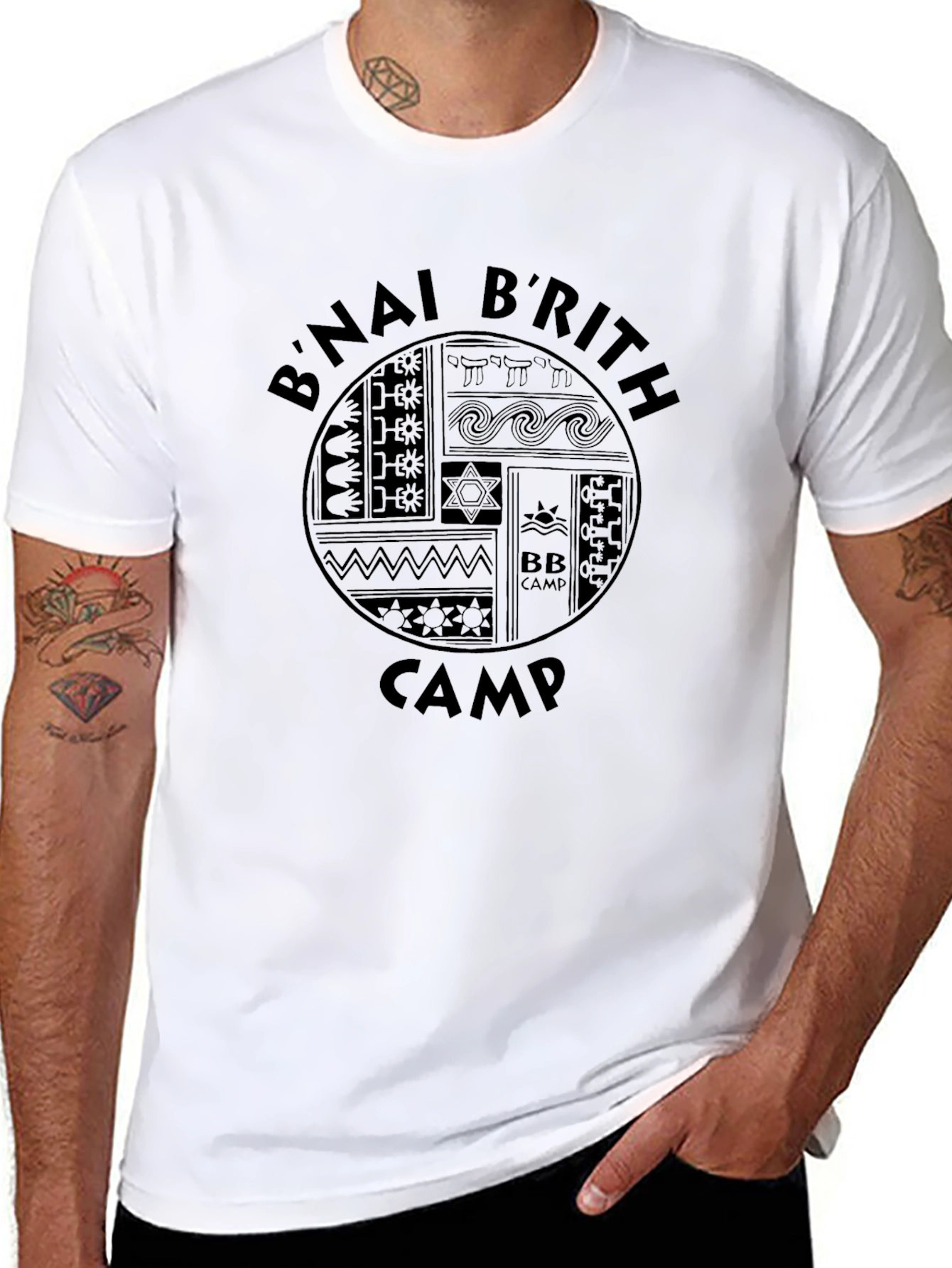 Bnai Brith Camp T-Shirt - Black