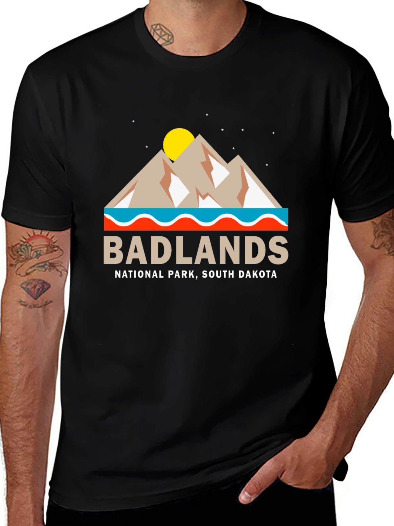Badlands National Park Graphic Tee