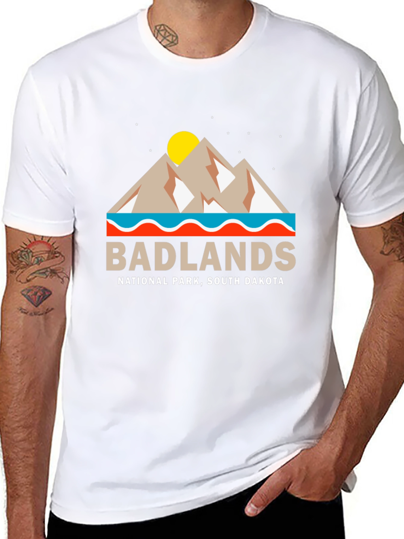 Badlands National Park Graphic Tee