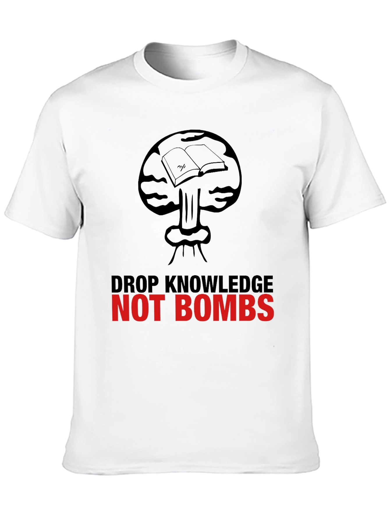 Knowledge Not Bombs Graphic Tee