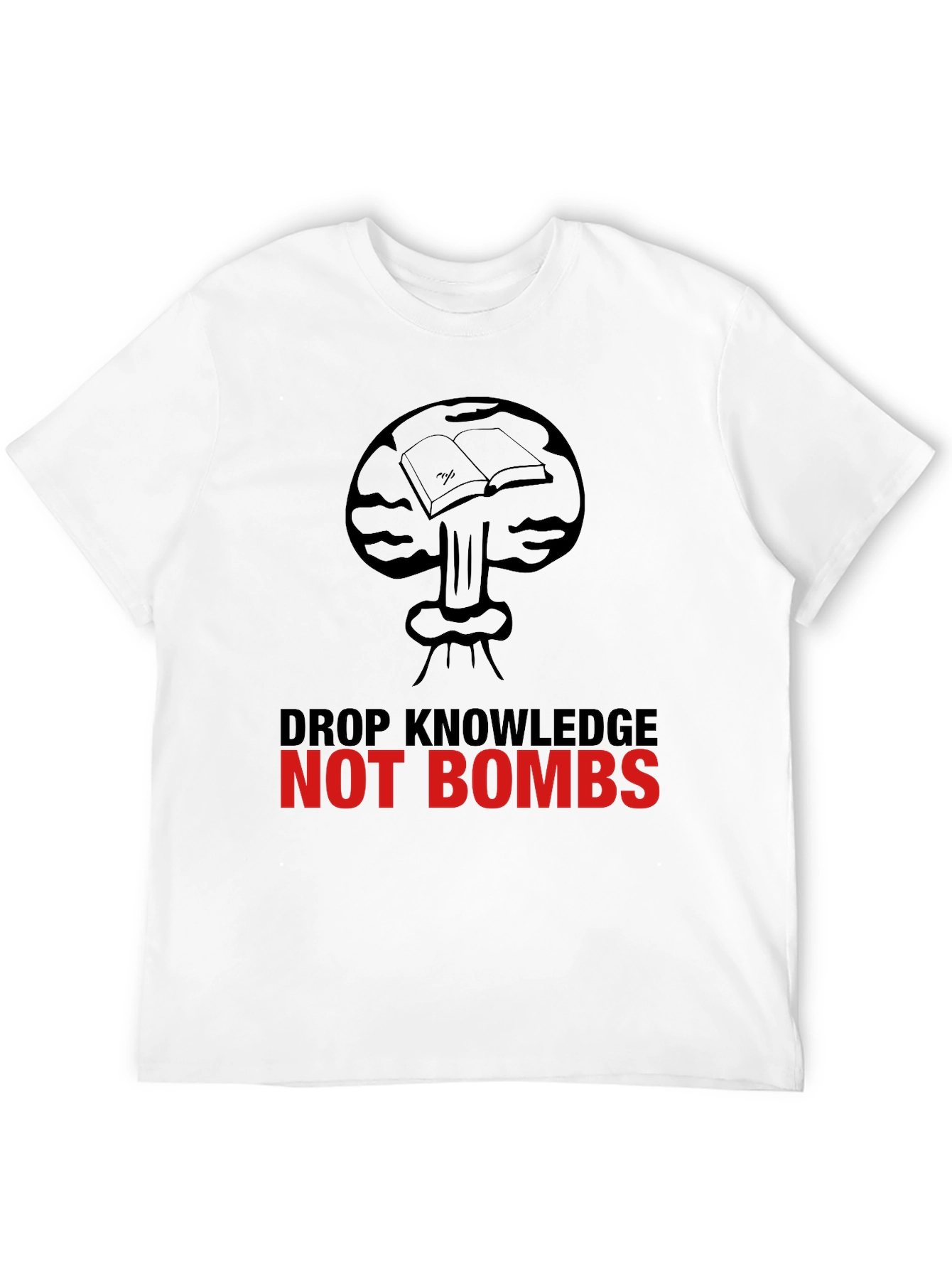 Knowledge Not Bombs Graphic Tee