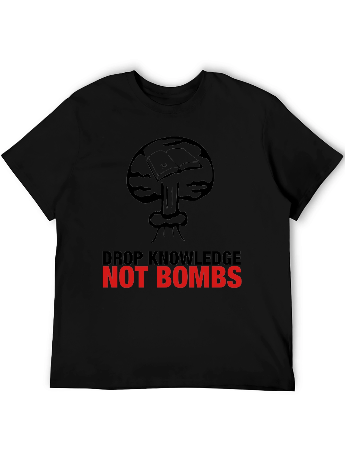Knowledge Not Bombs Graphic Tee