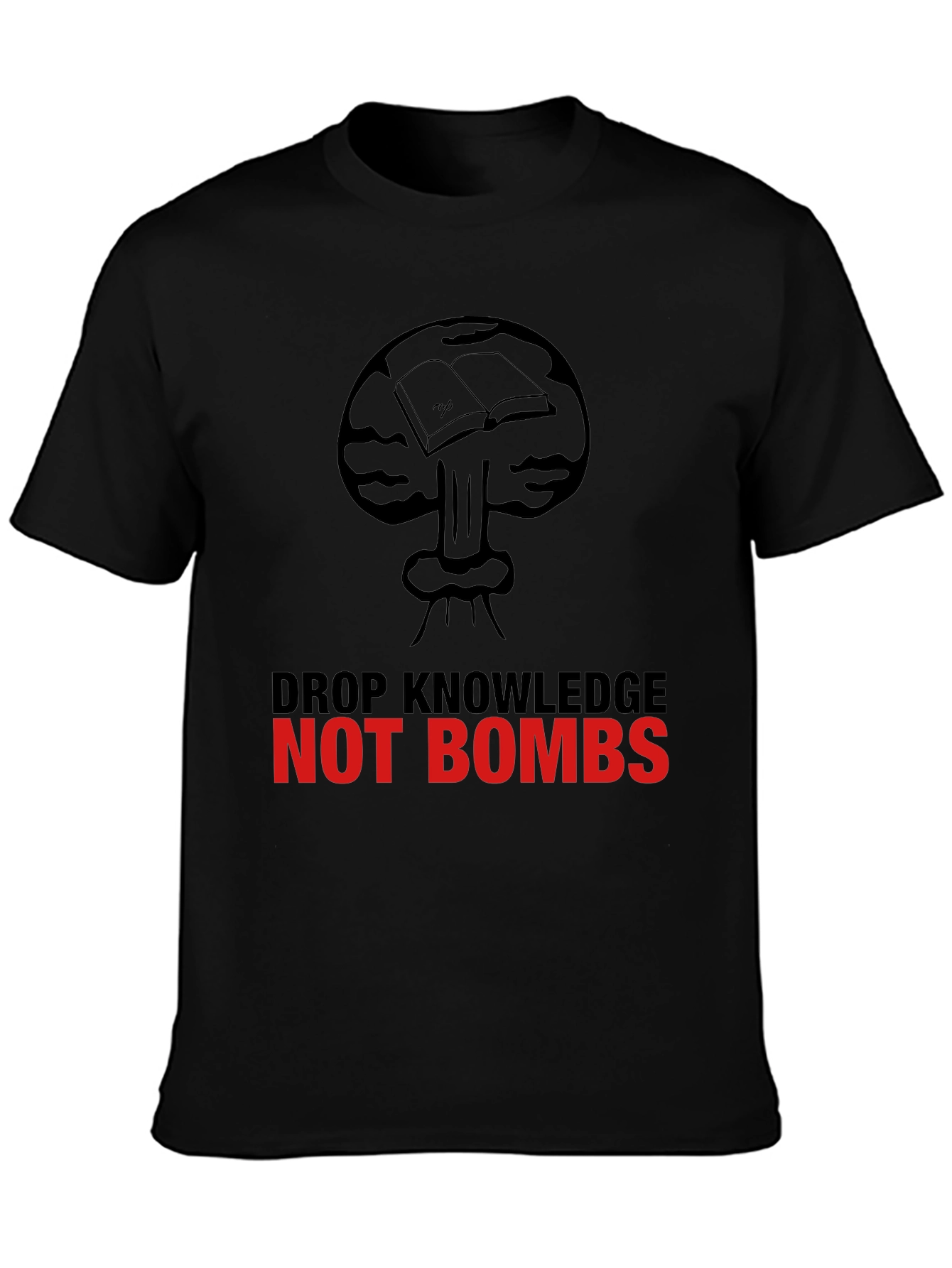 Knowledge Not Bombs Graphic Tee