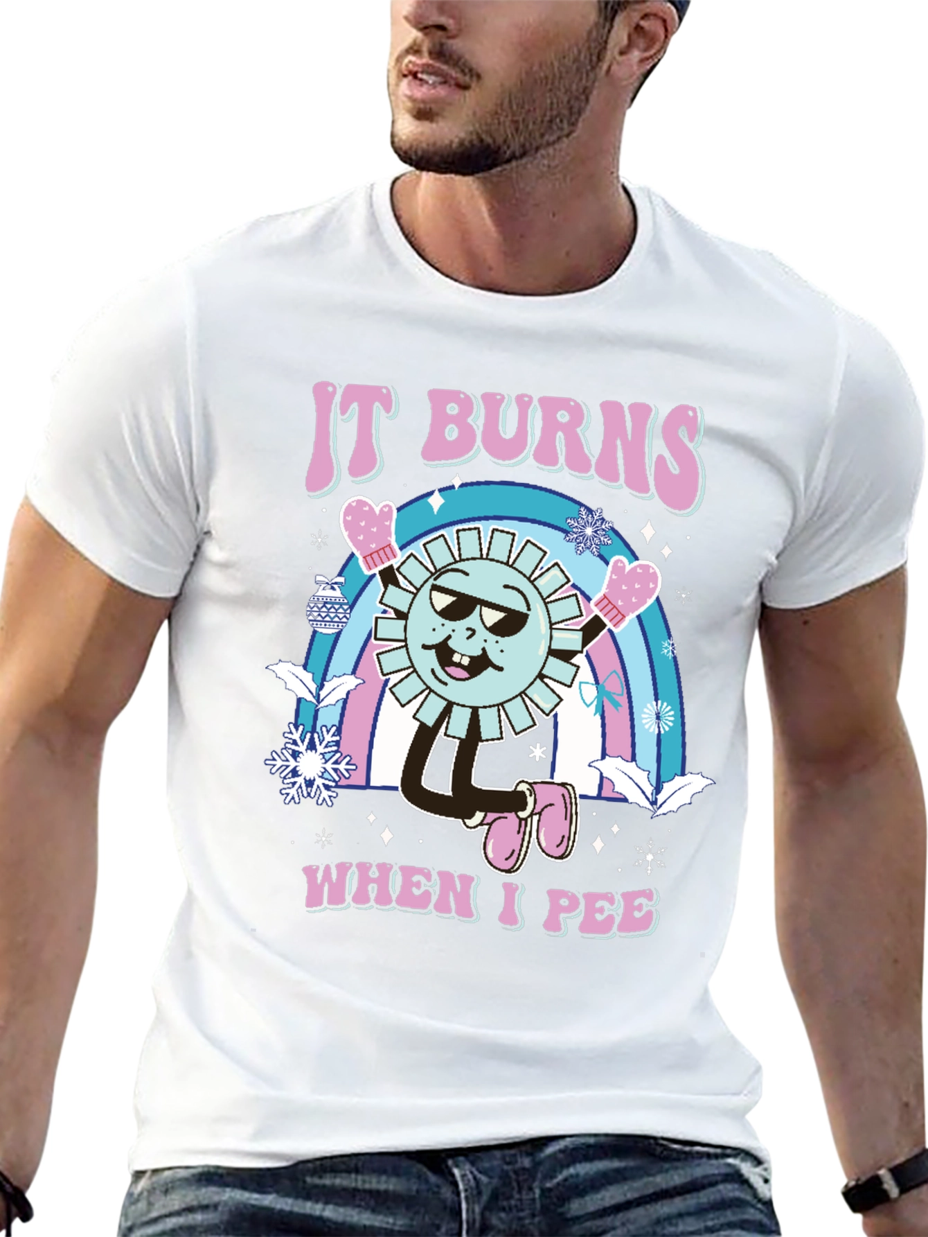 It Burns When I Pee Novelty T-Shirt