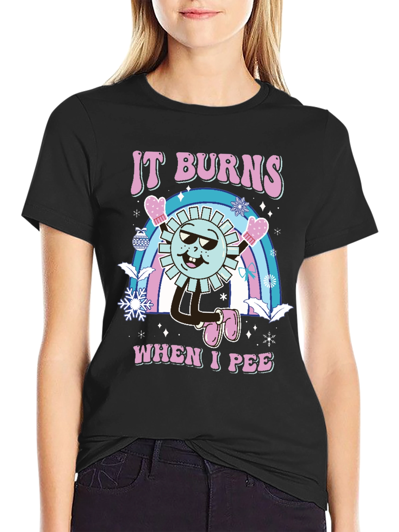 It Burns When I Pee Novelty T-Shirt