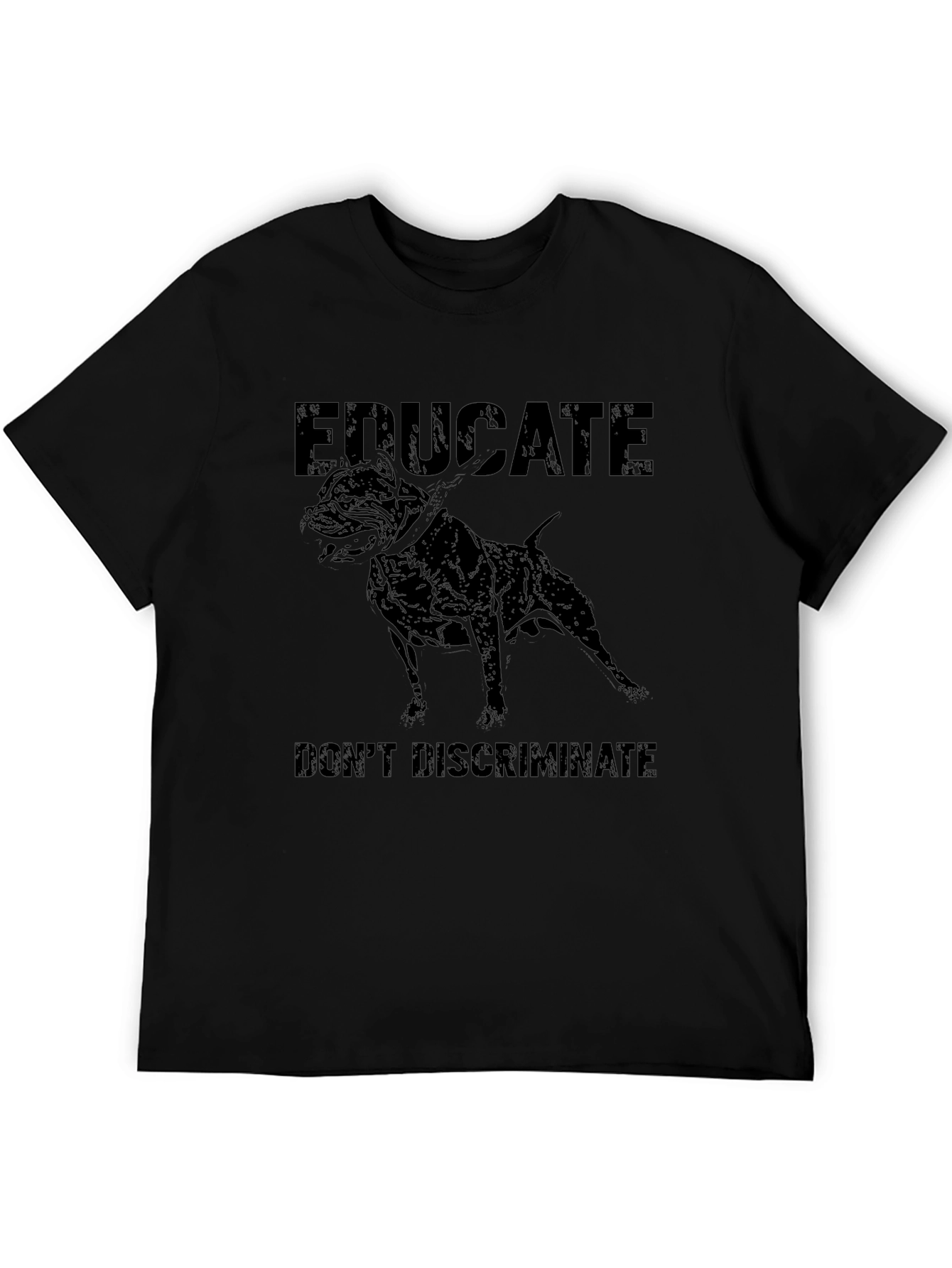 Educate Dont Discriminate Graphic T-Shirt