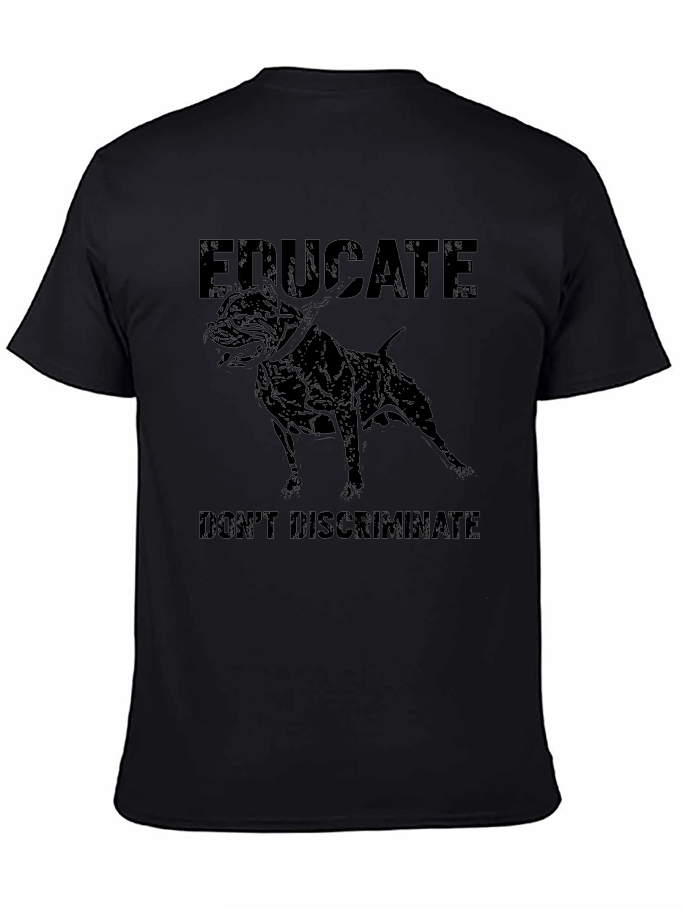 Educate Dont Discriminate Graphic T-Shirt