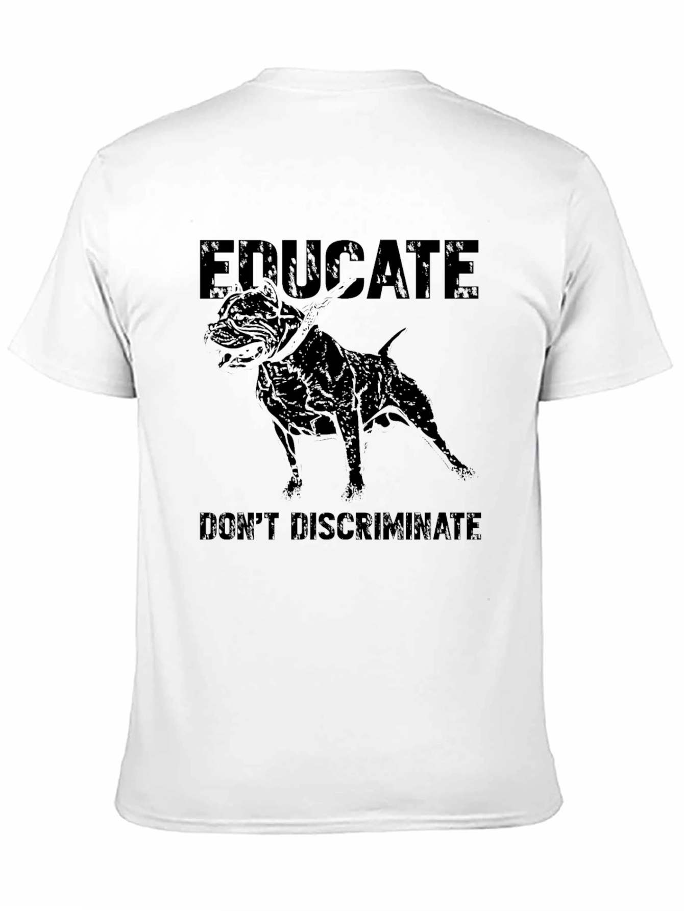 Educate Dont Discriminate Graphic T-Shirt