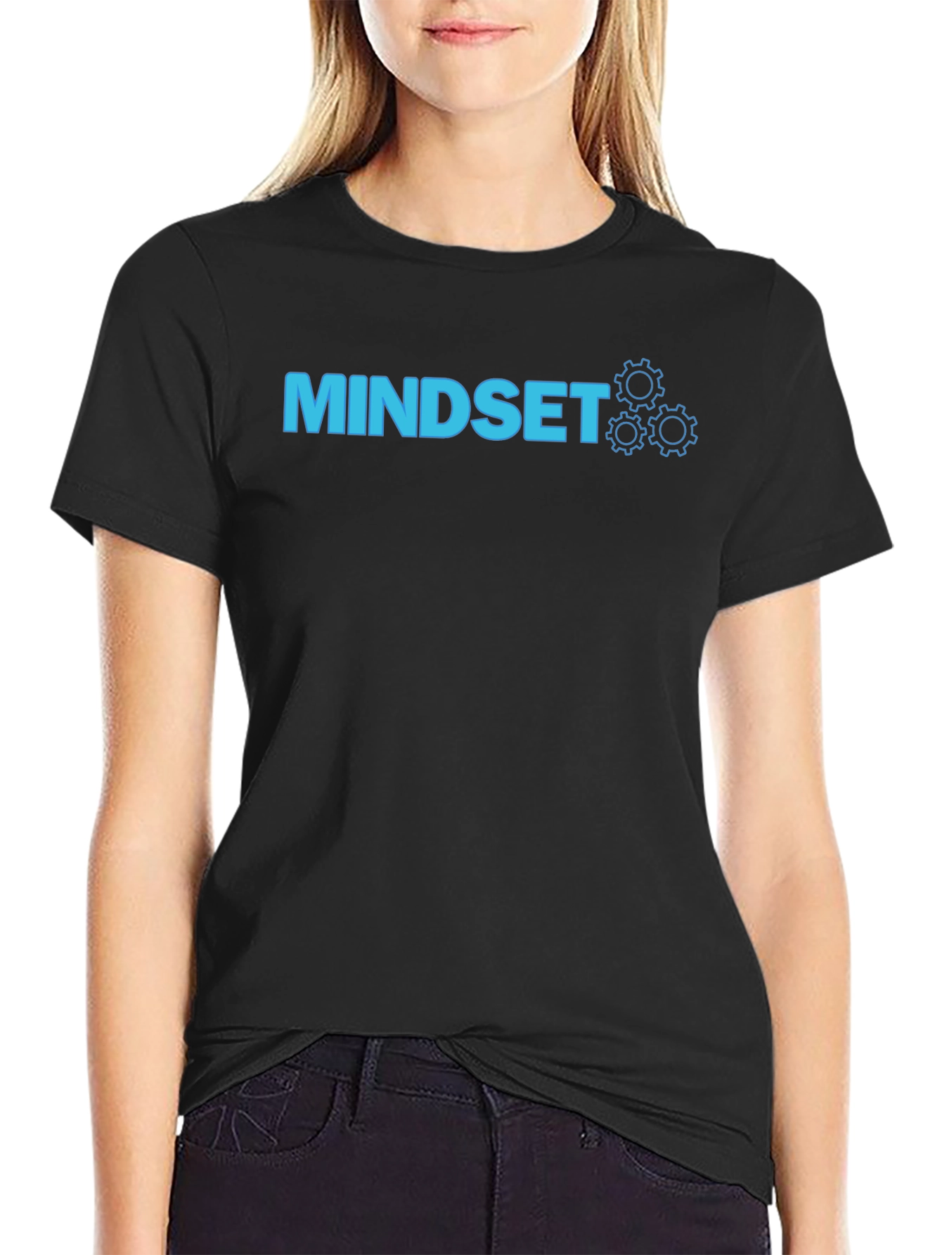 Mindset Gears Graphic T-Shirt - Casual Style