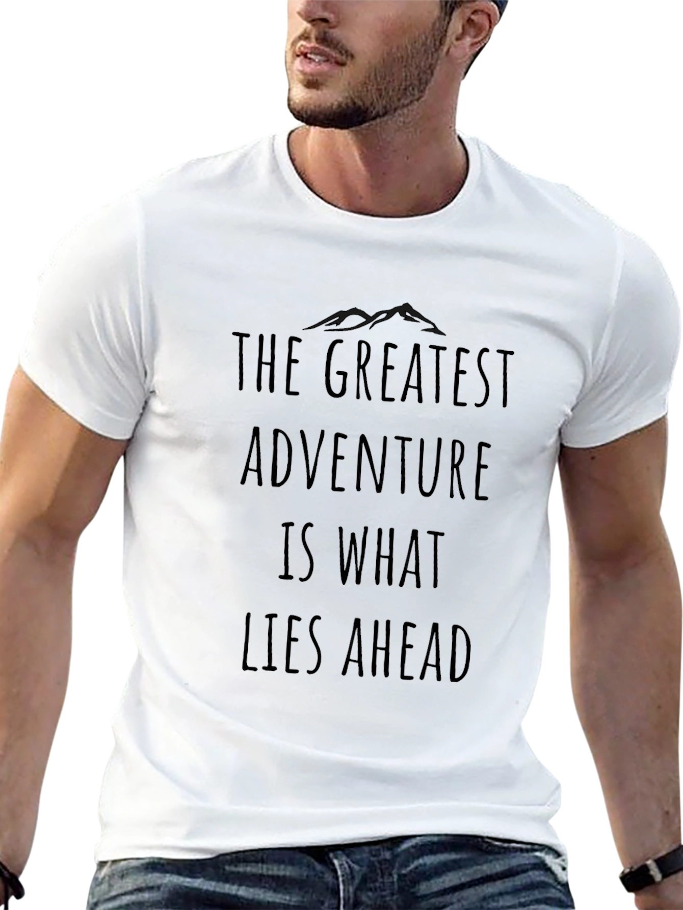 Adventure Awaits Graphic Tee - Mens