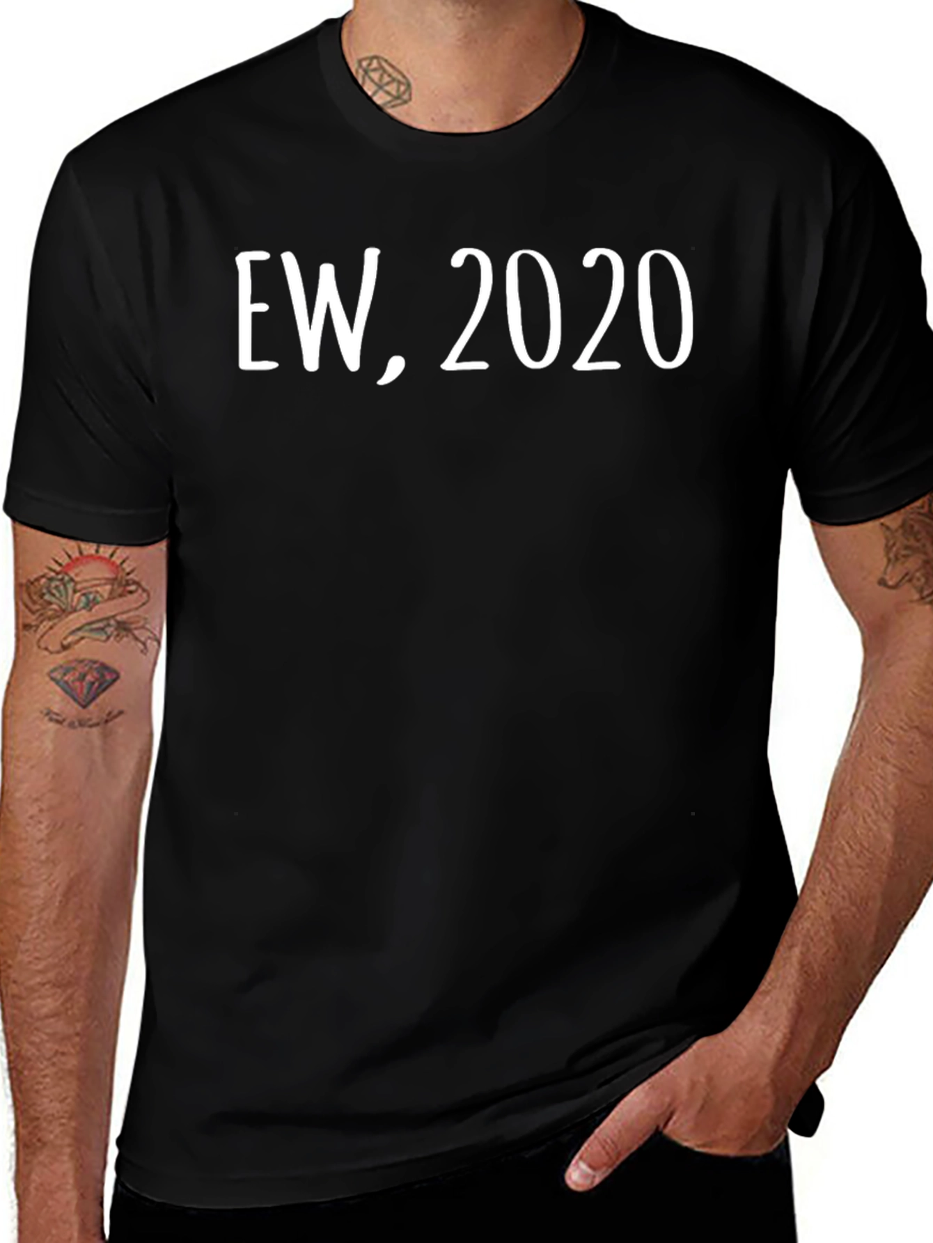 Ew 2020 Graphic Tee - Unisex Black T-Shirt