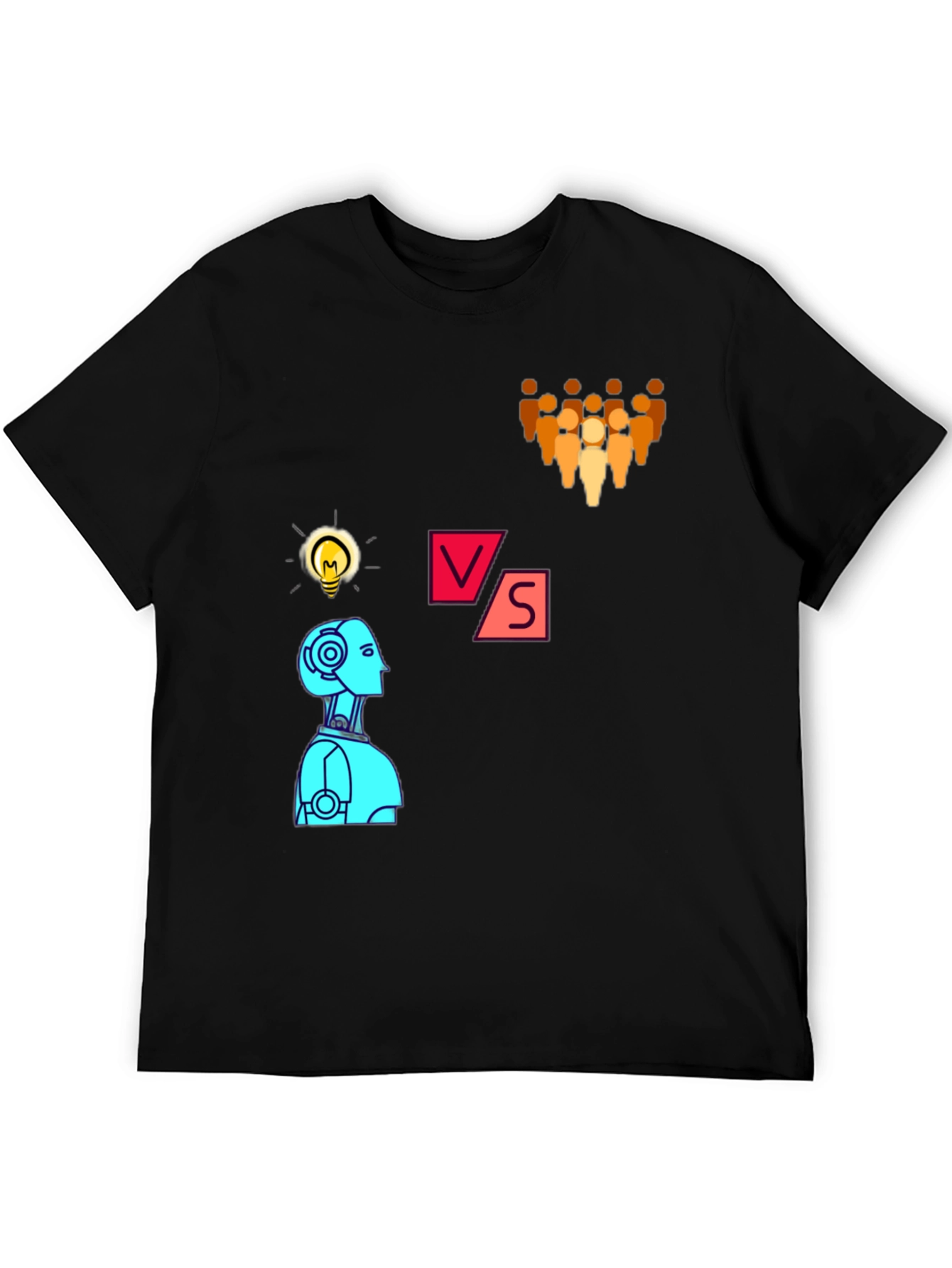 AI vs Humans T-Shirt - Innovation Design