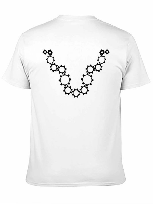 Gear V Graphic Tee - Stylish Mens T-Shirt