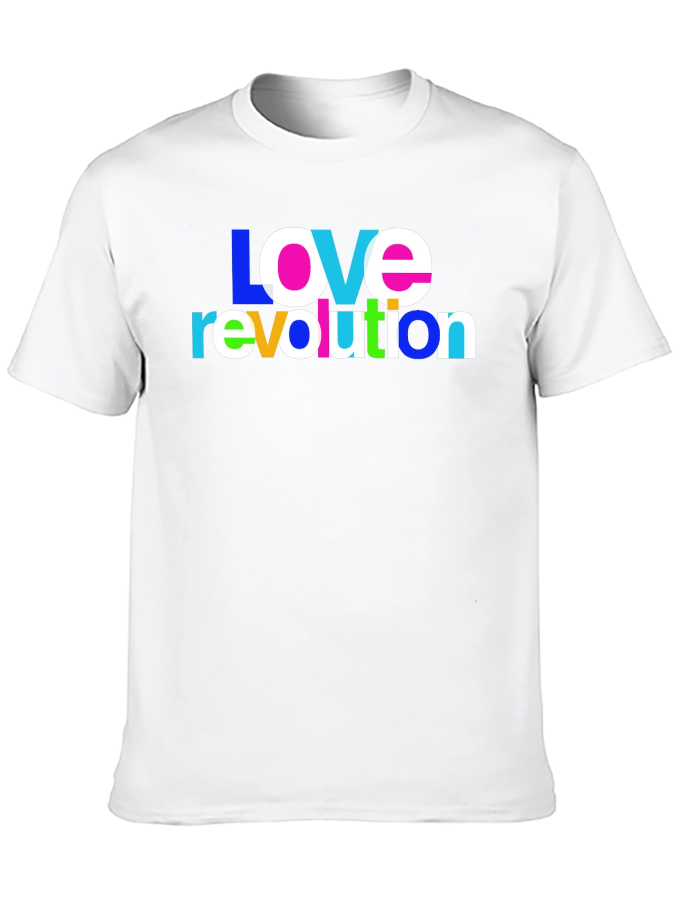 Love Revolution Graphic T-Shirt - Bold Statement Tee