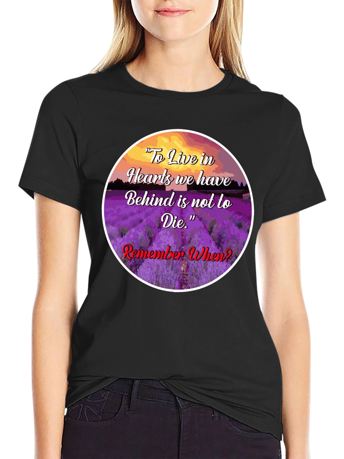 Lavender Field T-Shirt: Remember When?