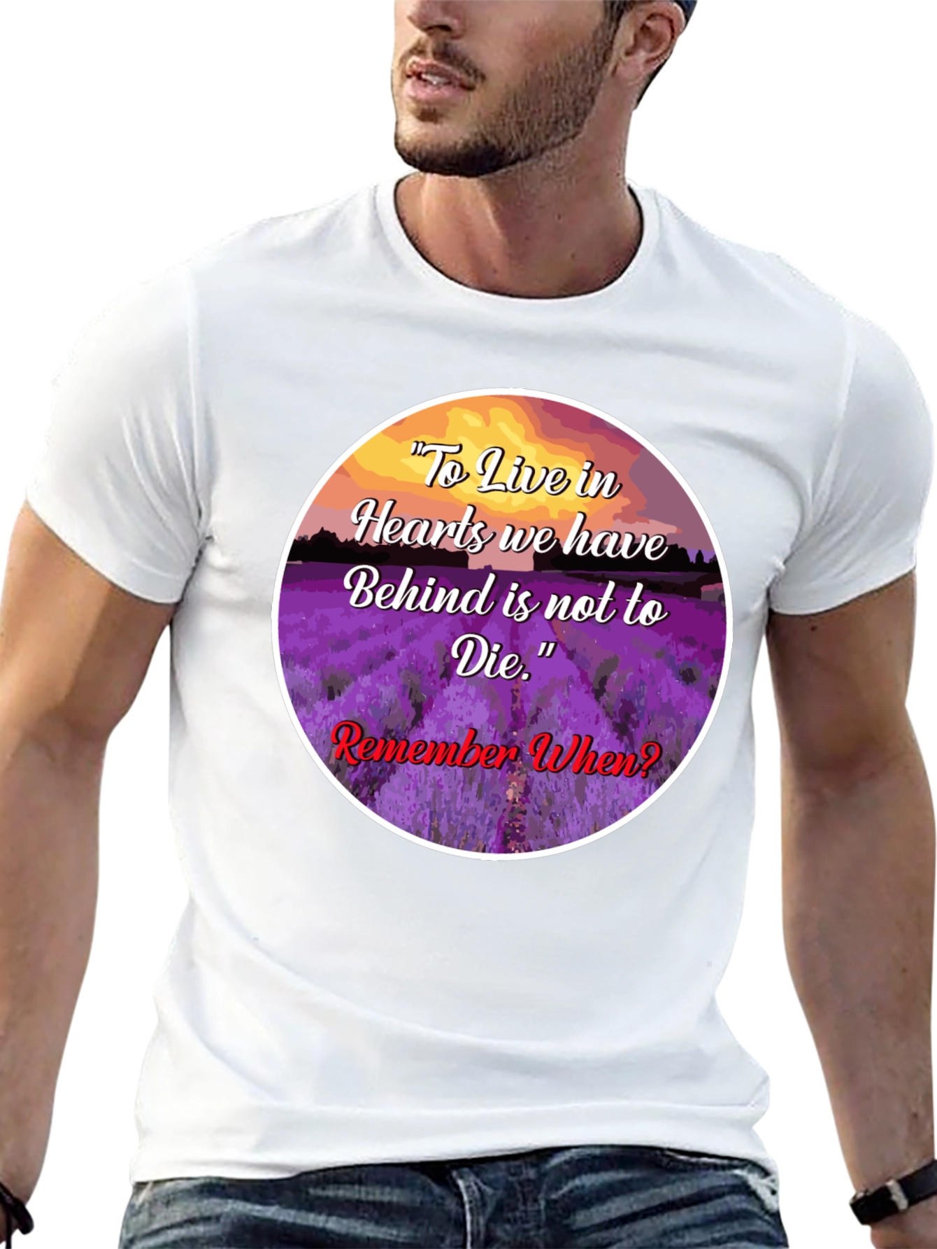 Lavender Field T-Shirt: Remember When?