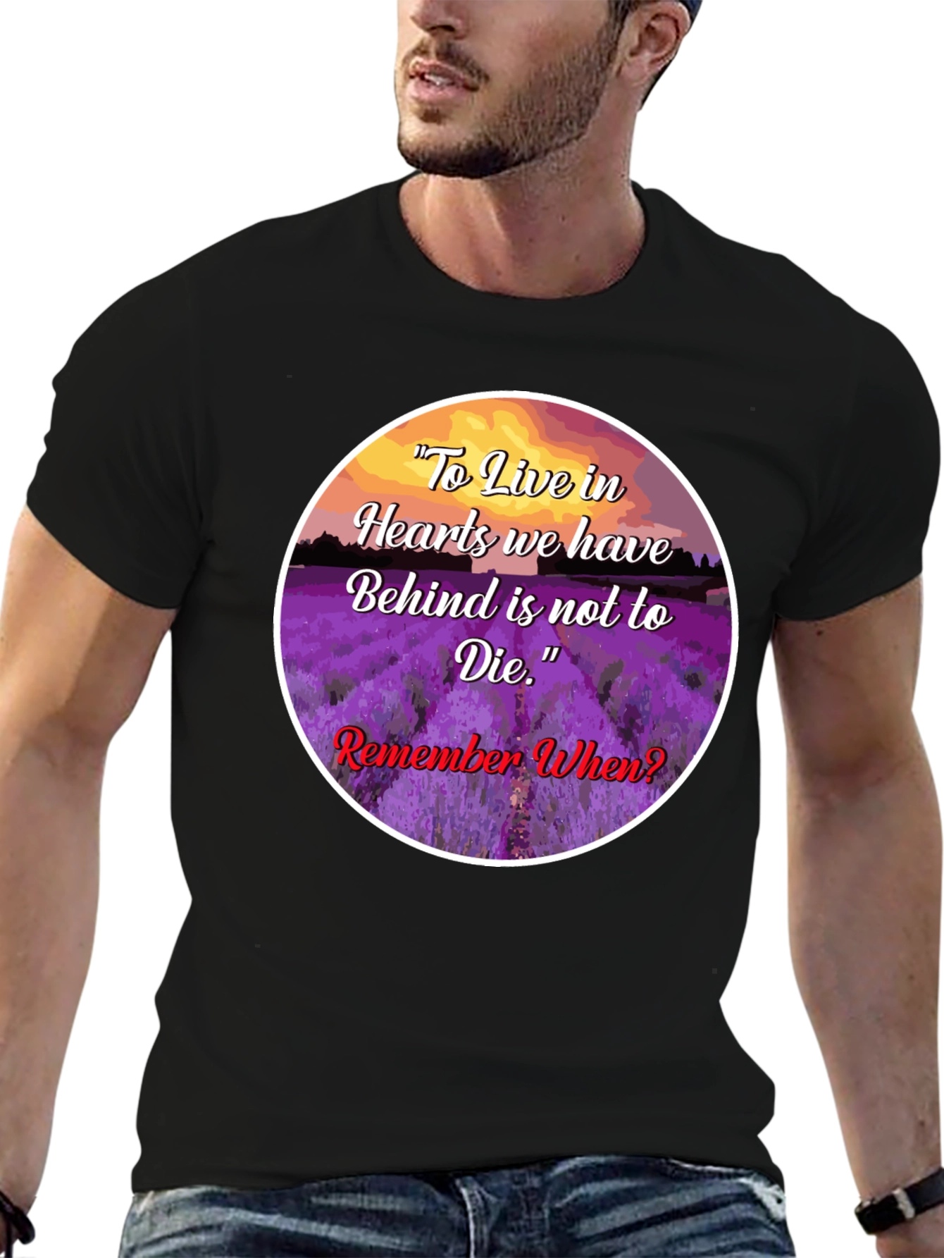 Lavender Field T-Shirt: Remember When?