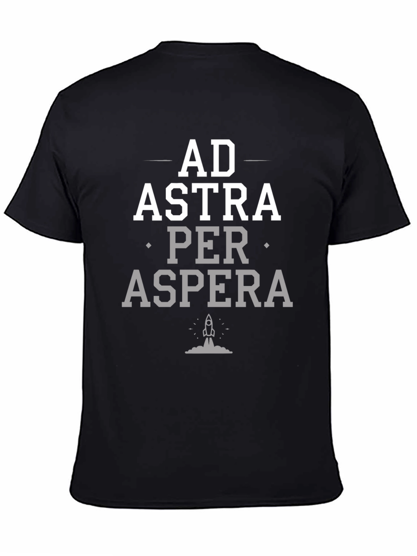 Ad Astra Per Aspera T-Shirt - Space & Perseverance