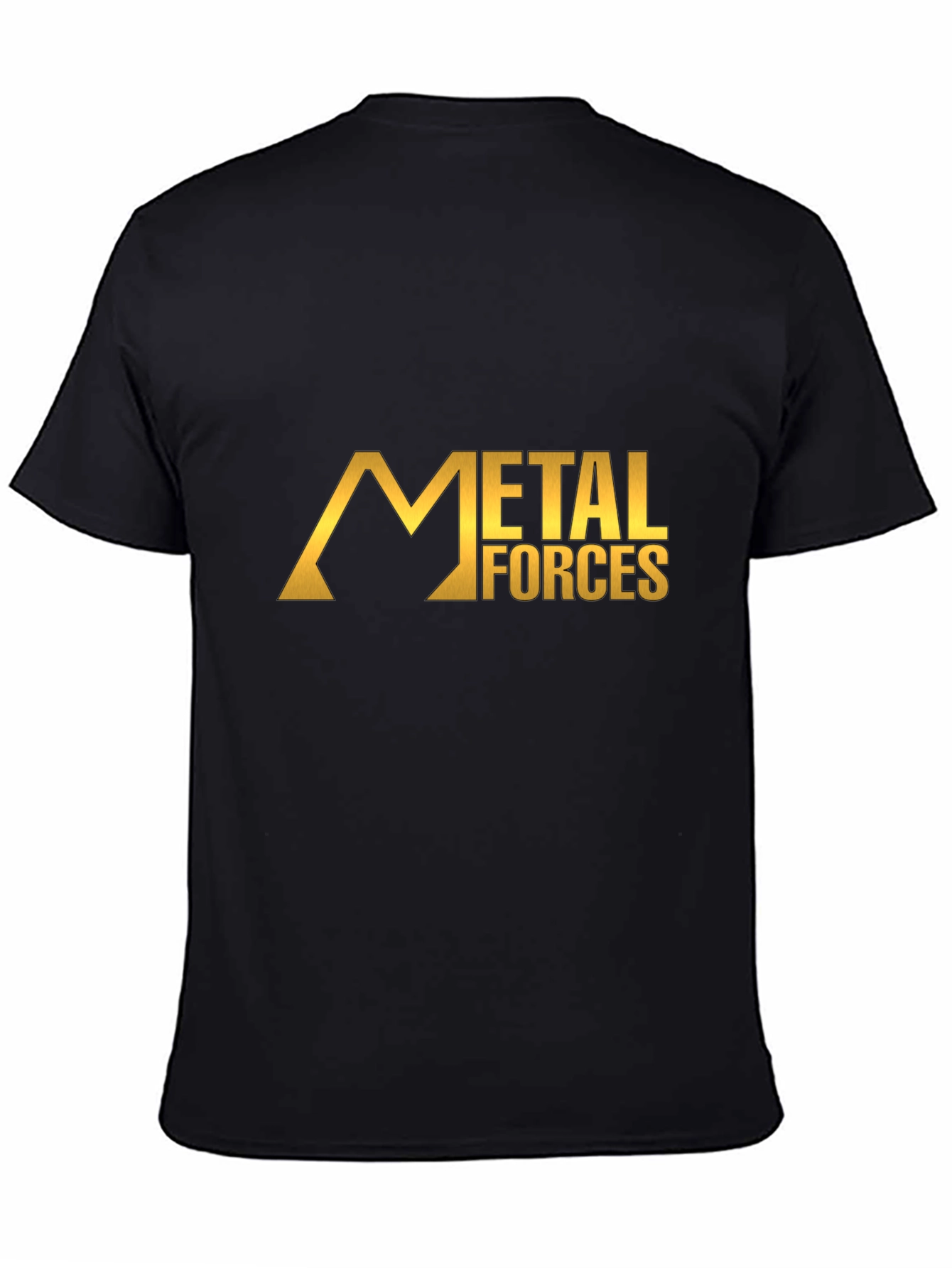 Metal Forces Black Graphic Tee
