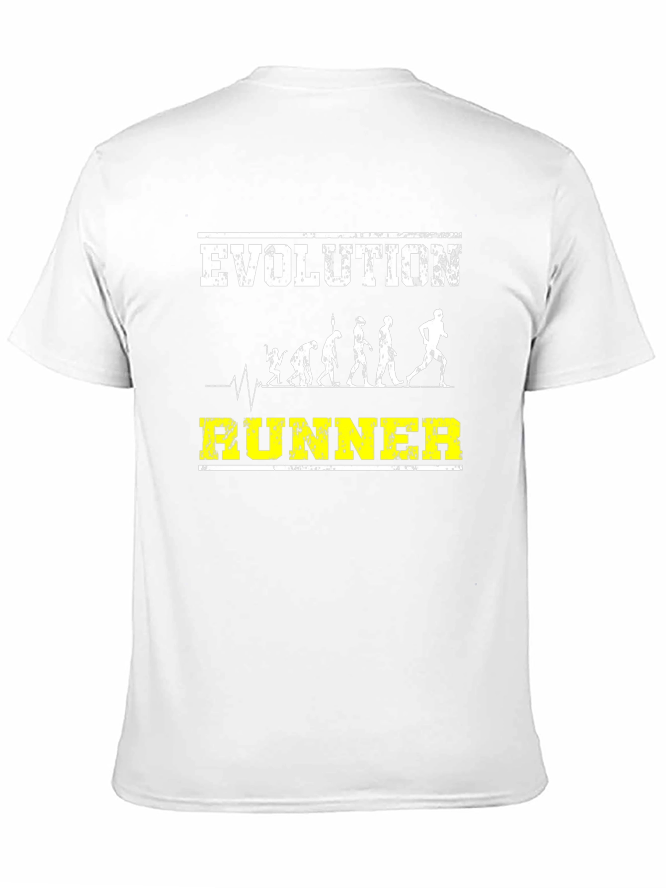 Evolution Runner Graphic Tee - Black
