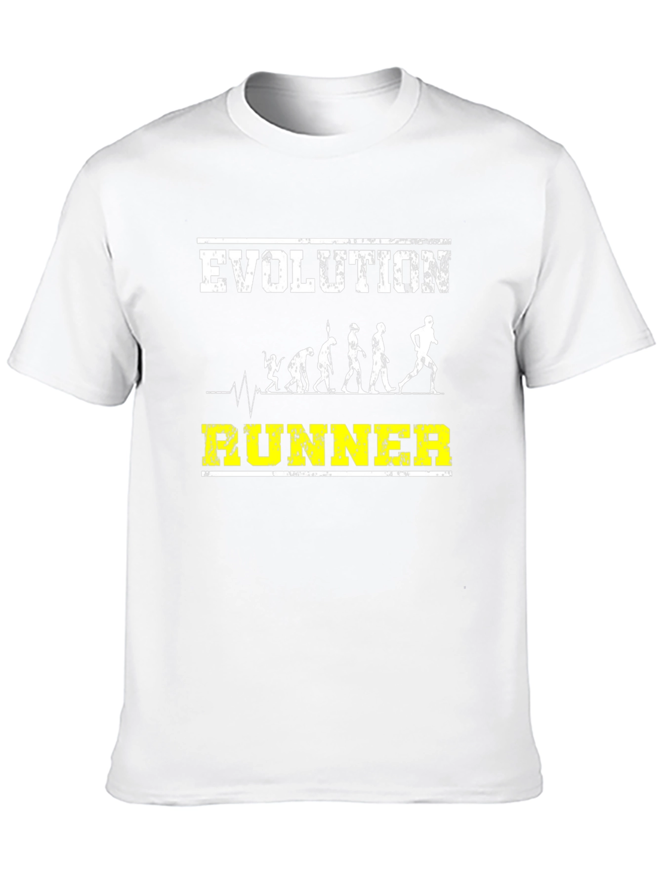 Evolution Runner Graphic Tee - Black