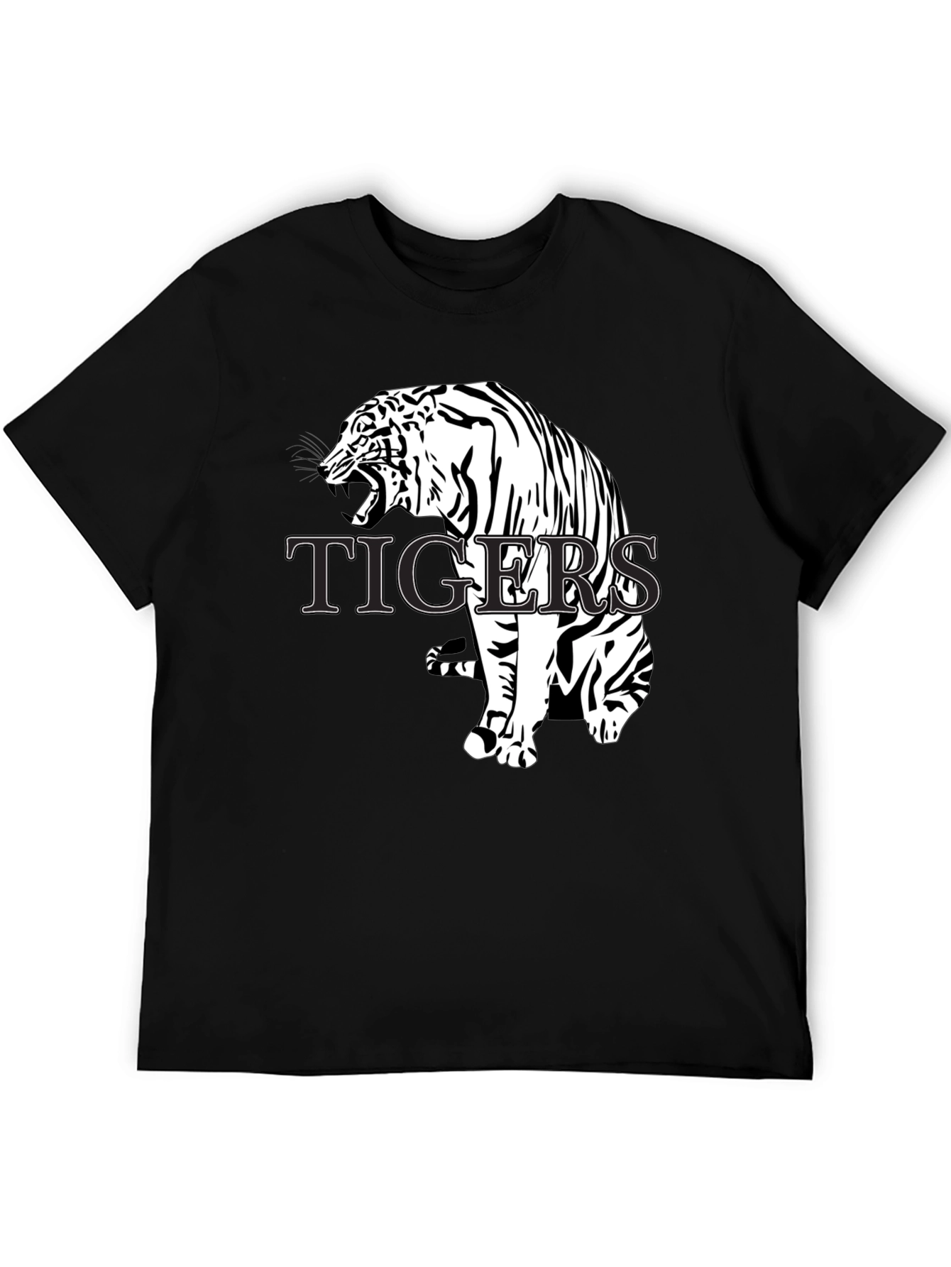Tiger Graphic T-Shirt - Bold Animal Print Tee