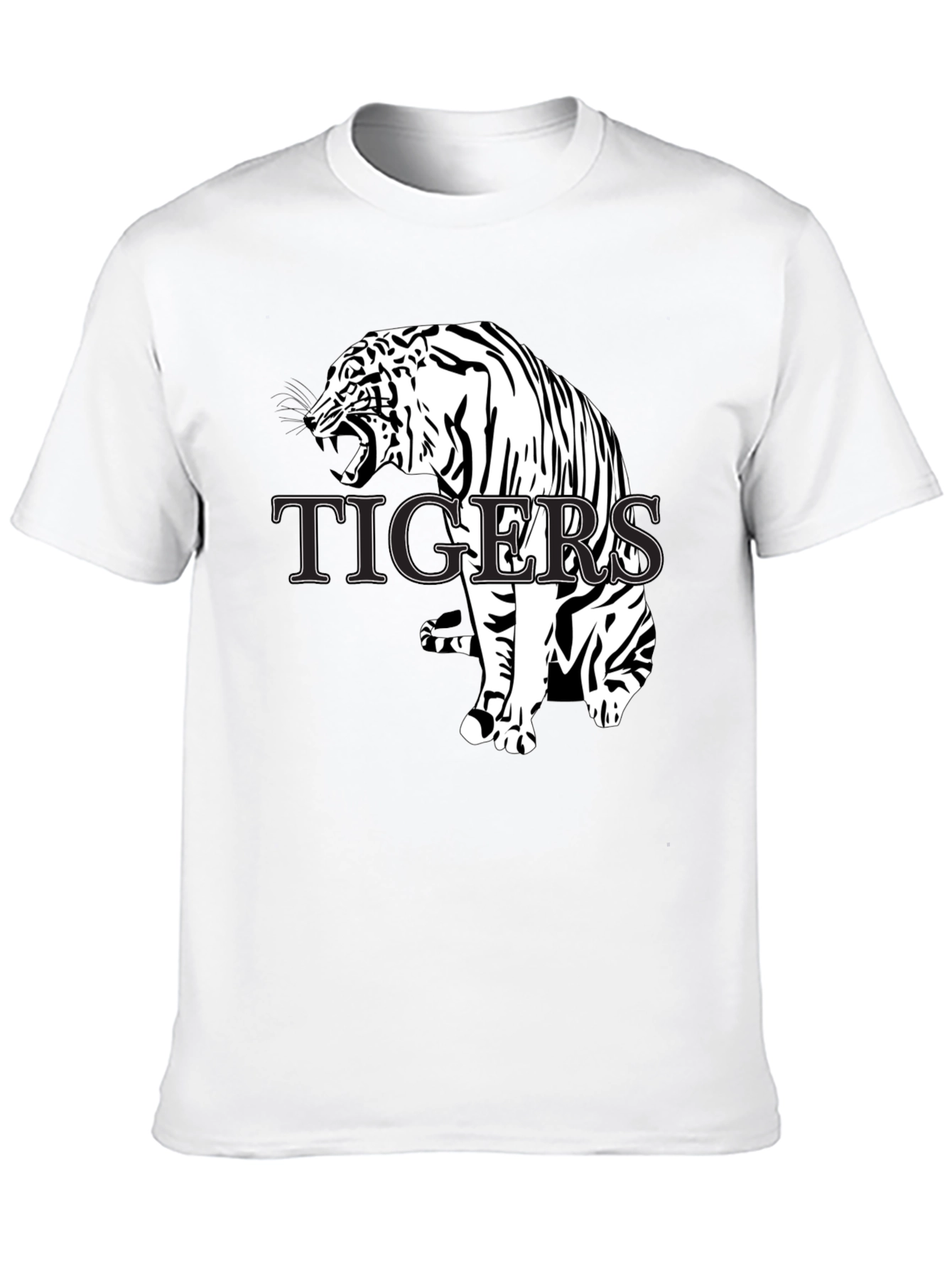 Tiger Graphic T-Shirt - Bold Animal Print Tee